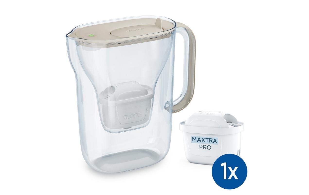 BRITA Wasserfilter Style Essential inkl. 1 Maxtra Pro Sand