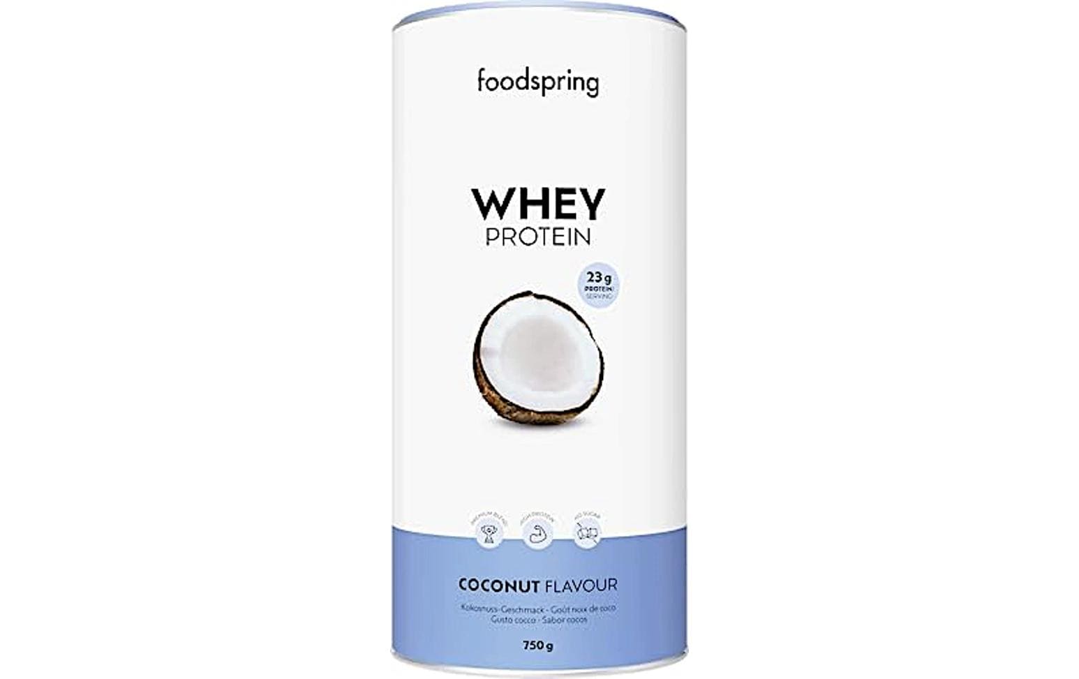 Foodspring Pulver Whey Protein Kokos 750 g