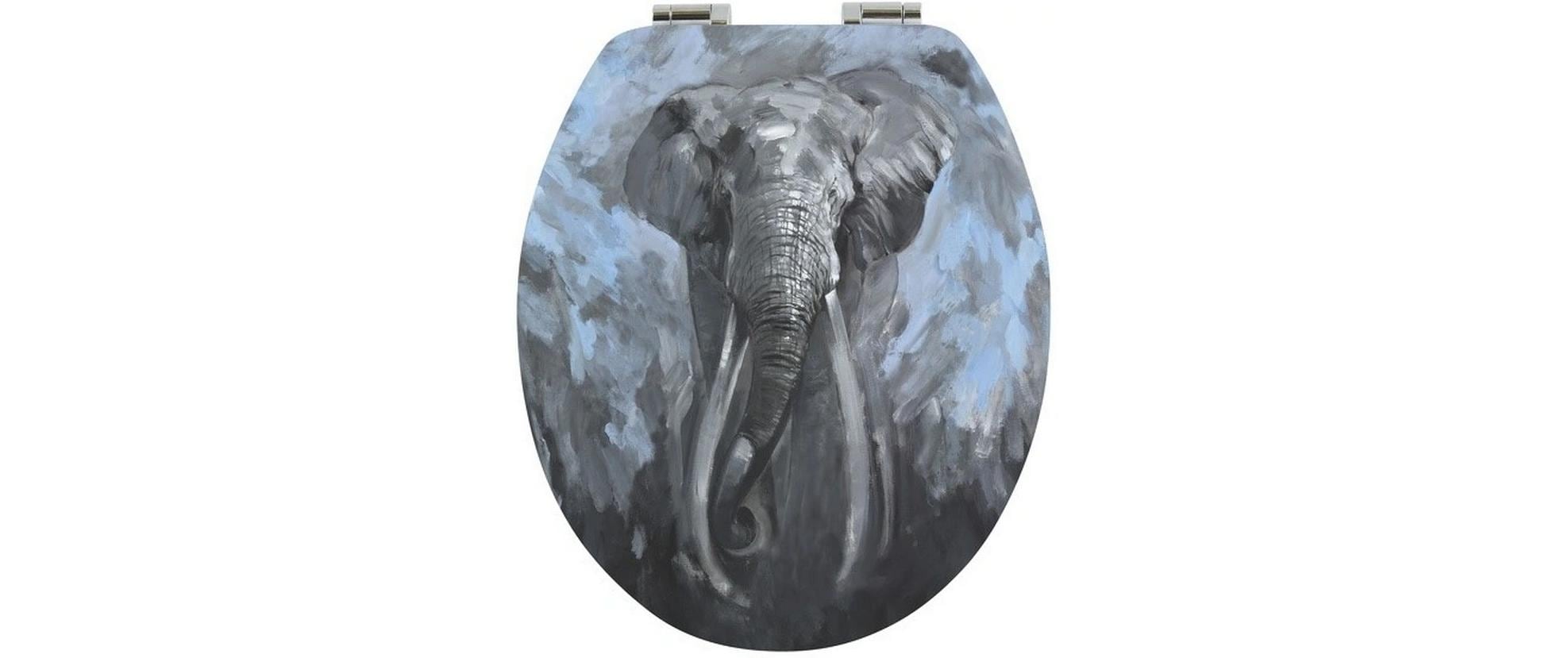 spirella Toilettensitz Elefant Grau