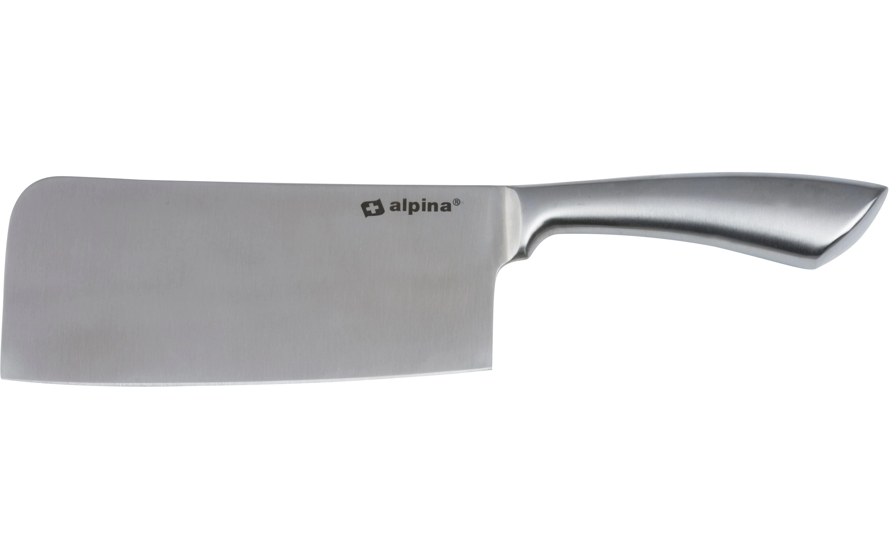 alpina Hackmesser 31 cm, Silber