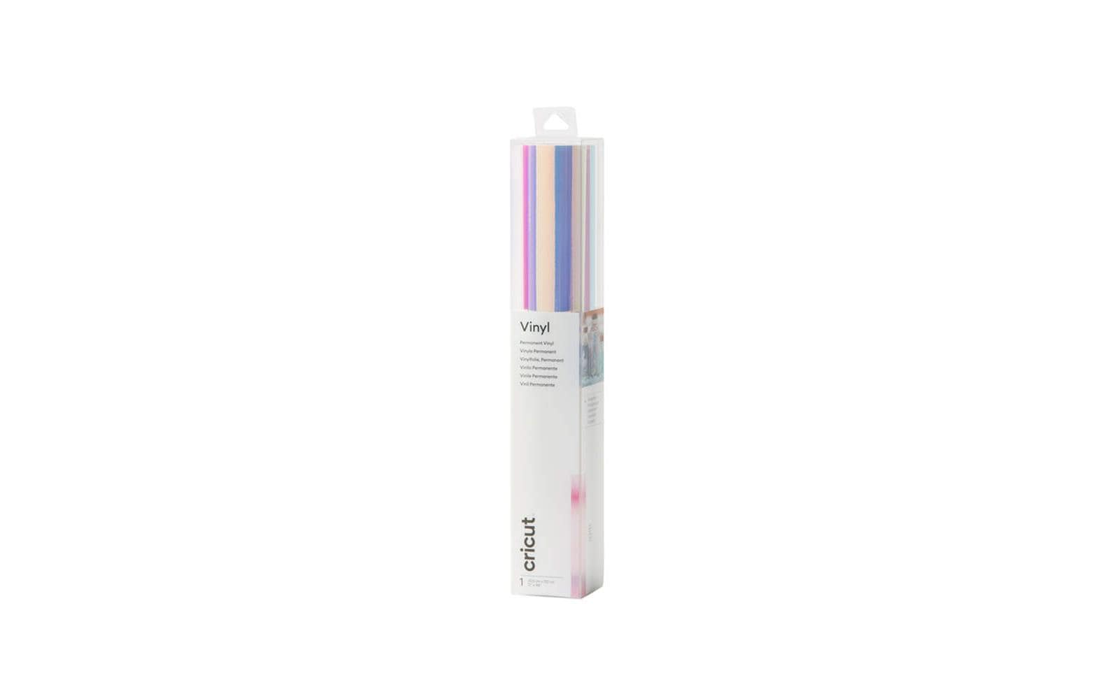 Cricut Vinylfolie Holographisch 30.5 x 122 cm, 1 Stück, Opal