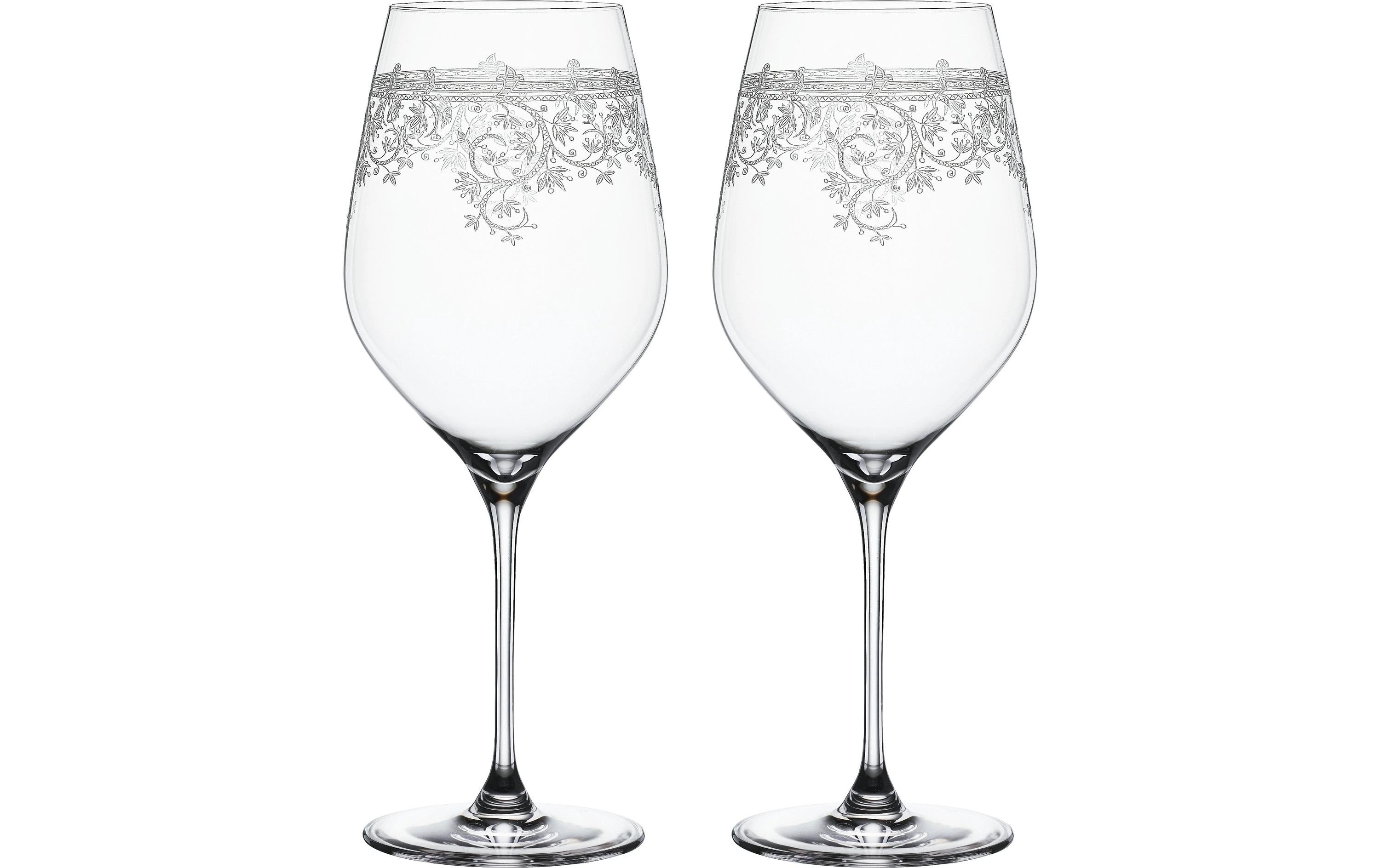 Spiegelau Rotweinglas Arabesque 810 ml, 2 Stück, Transparent