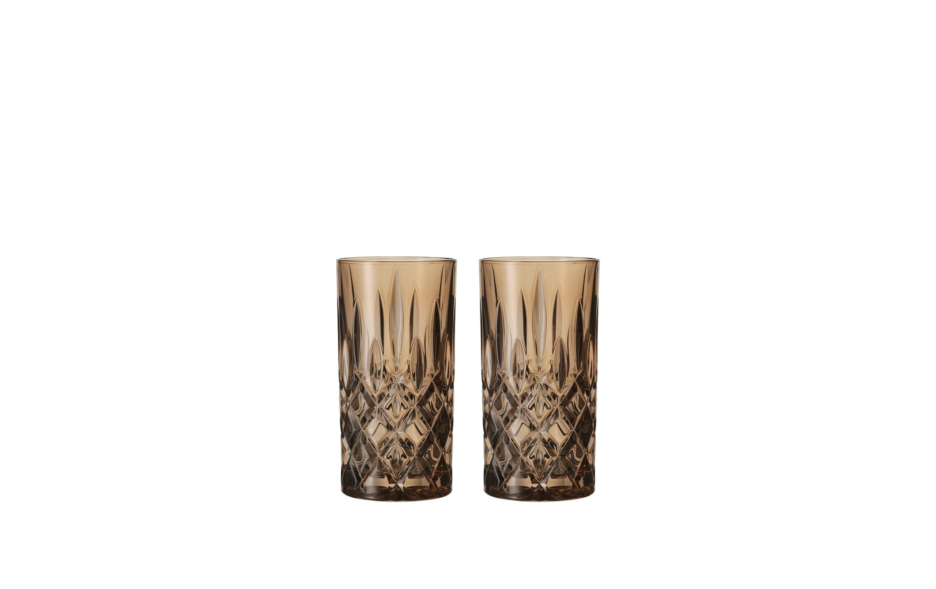Nachtmann Longdrinkglas NOBLESSE, Tobacco, 2 Stück