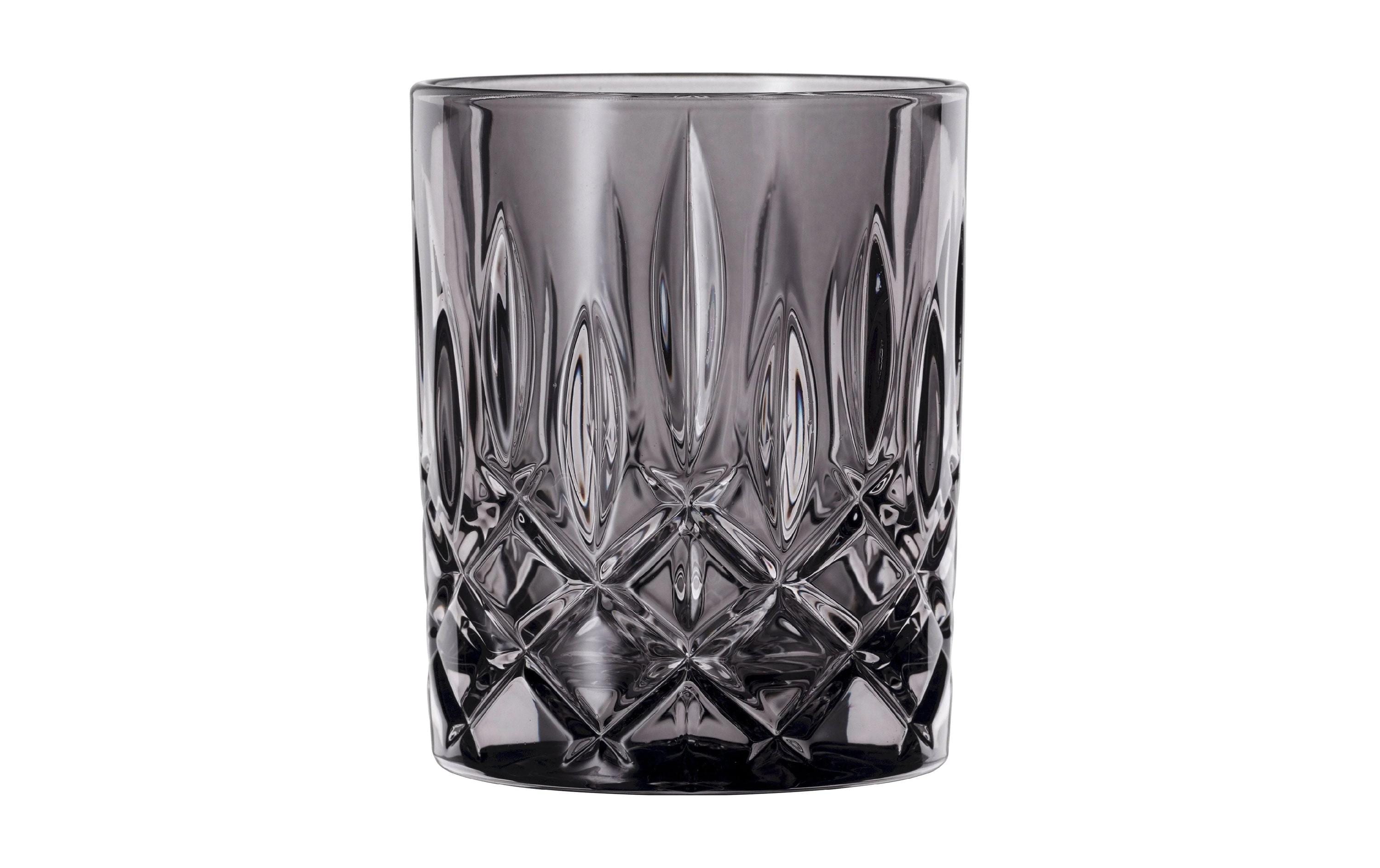 Nachtmann Whiskyglas NOBLESSE TUMBLER DA WHISKY, Rauchgrau, 2 Stück