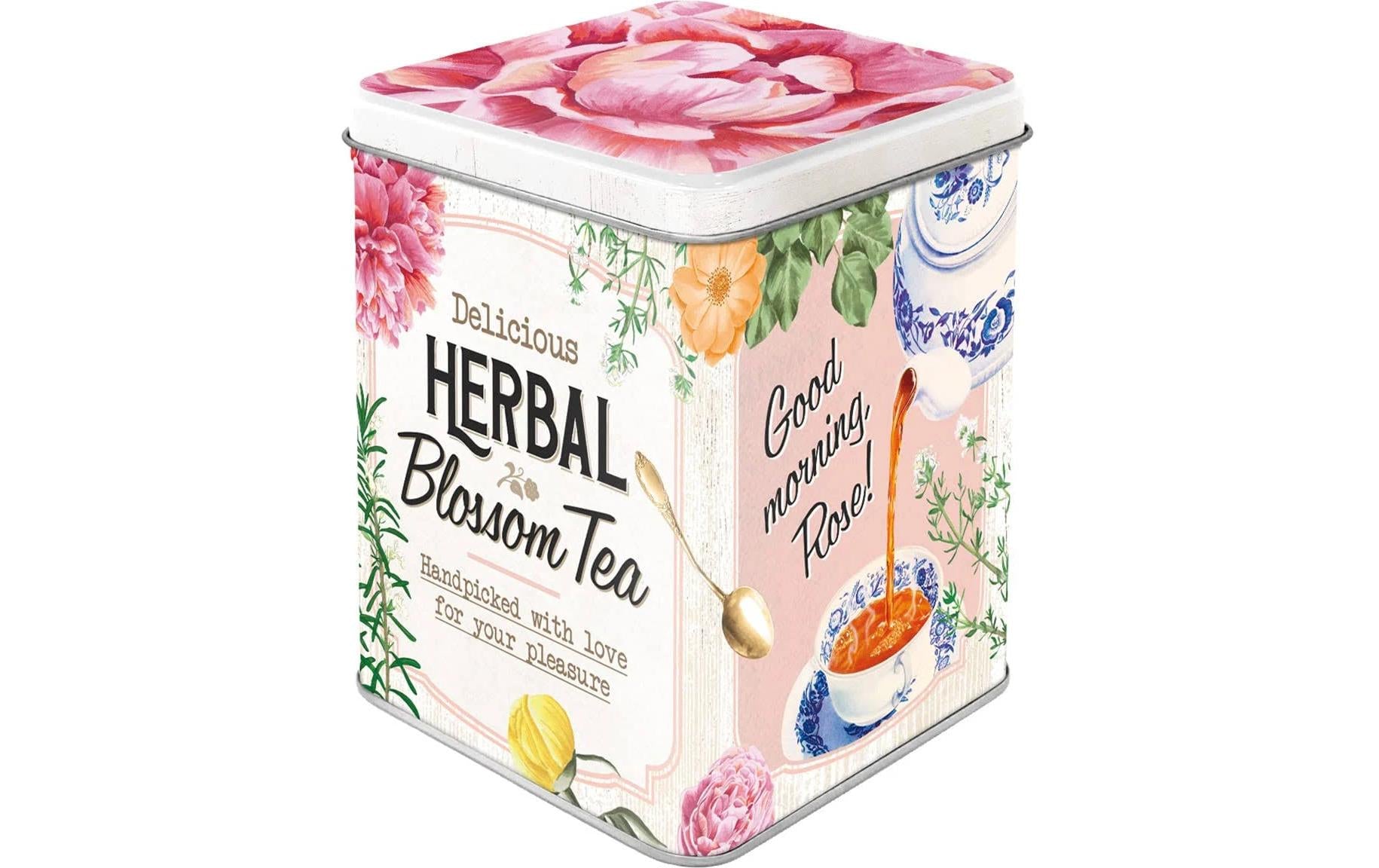 Nostalgic Art Teebeutel-Box Herbal Blossom Tea Mehrfarbig