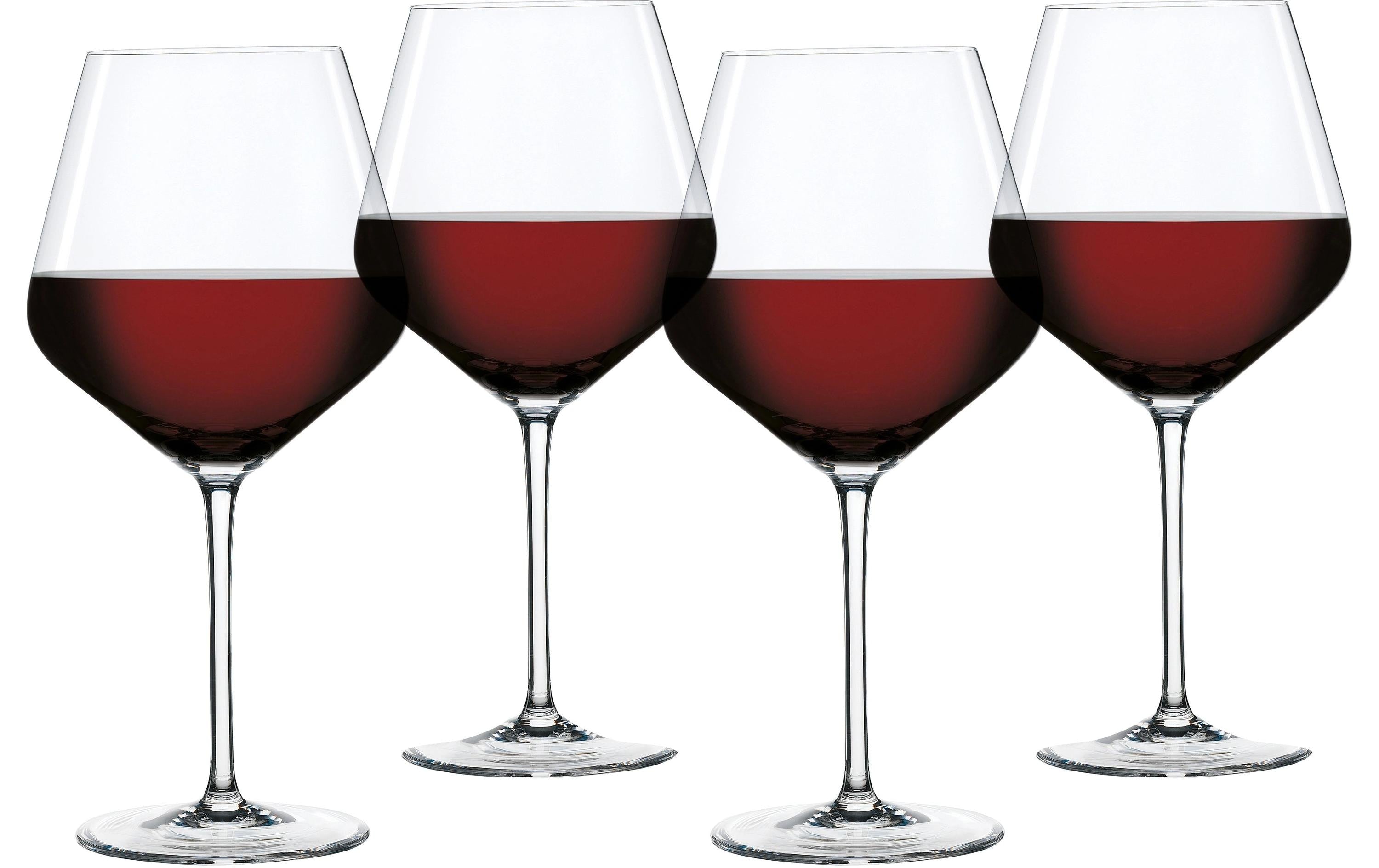 Spiegelau Rotweinglas Style 640 ml, 4 Stück, Transparent
