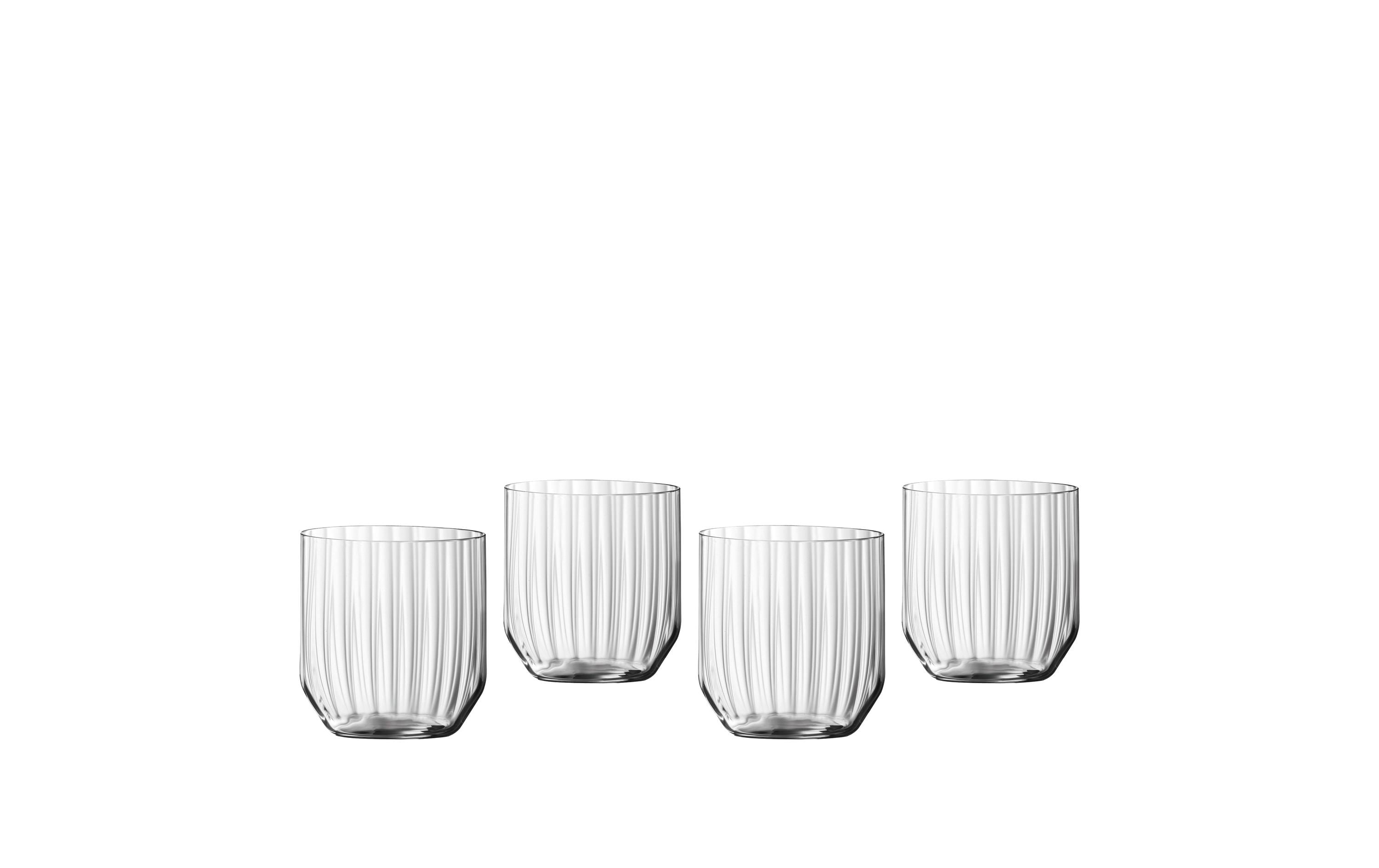Spiegelau Longdrinkglas Linear 345 ml, 4 Stück, Transparent
