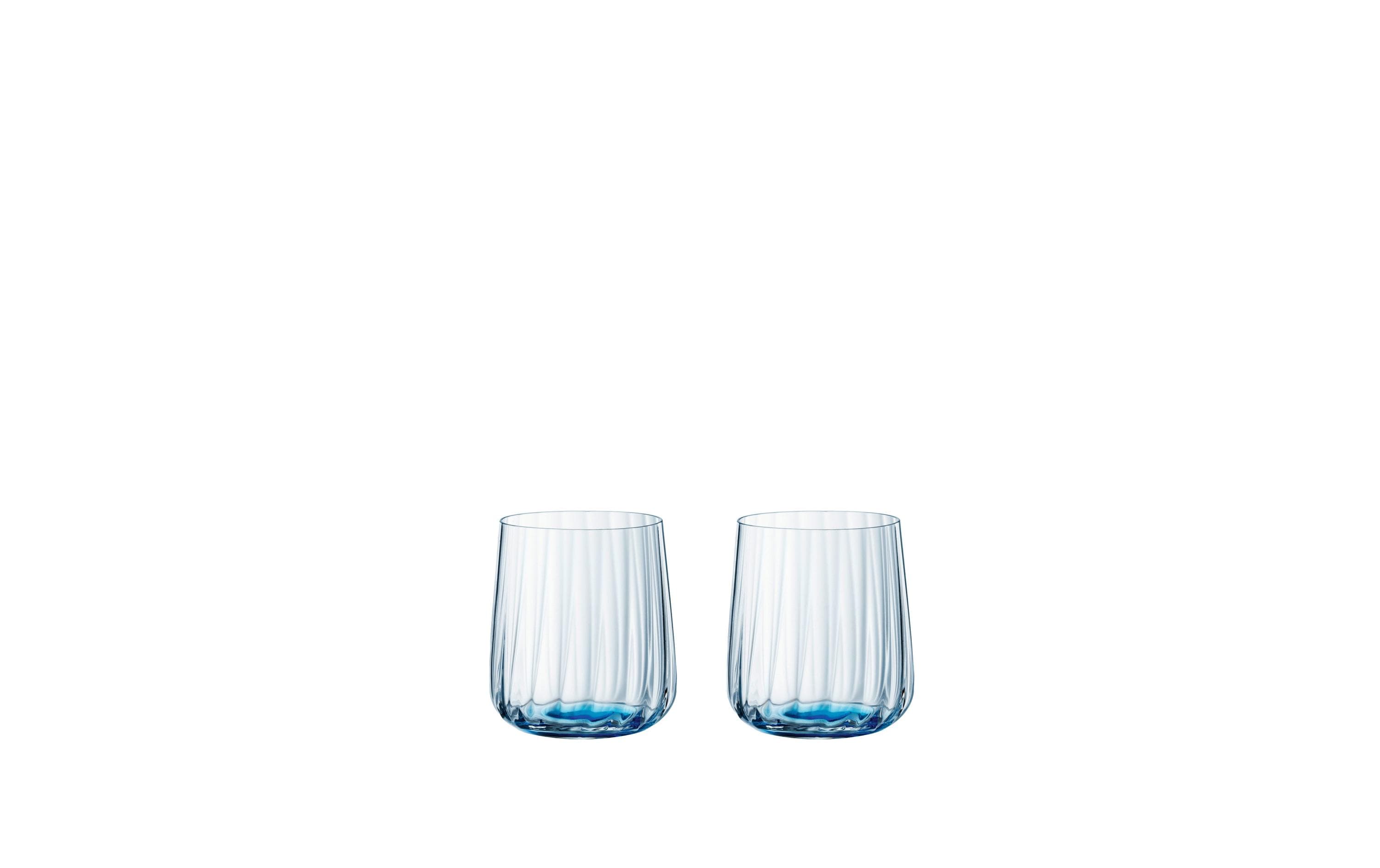 Spiegelau Aperitifglas LifeStyle 340 ml, 2 Stück, Blau/Transparent