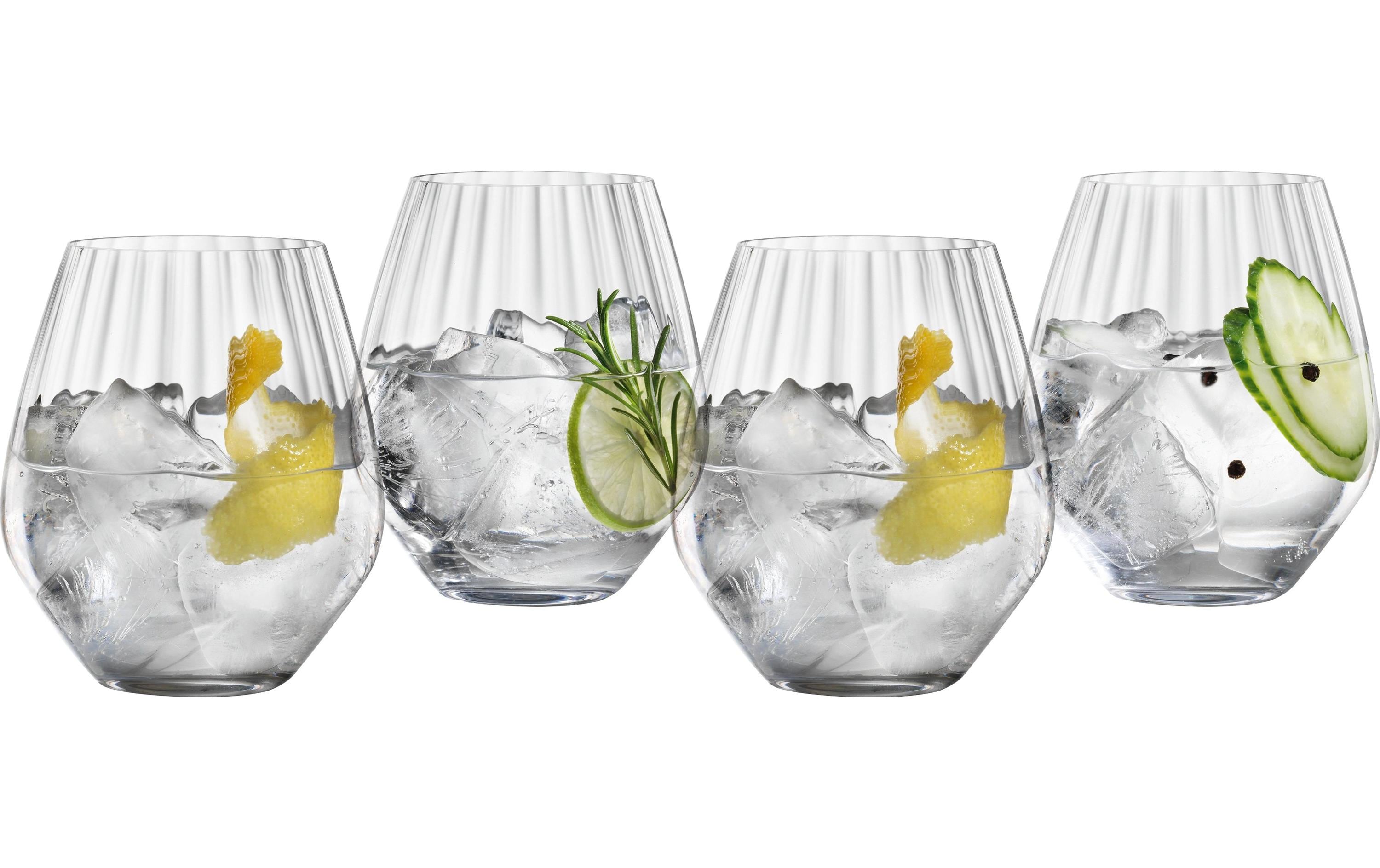 Spiegelau Gin Glas 625 ml, 4 Stück, Transparent