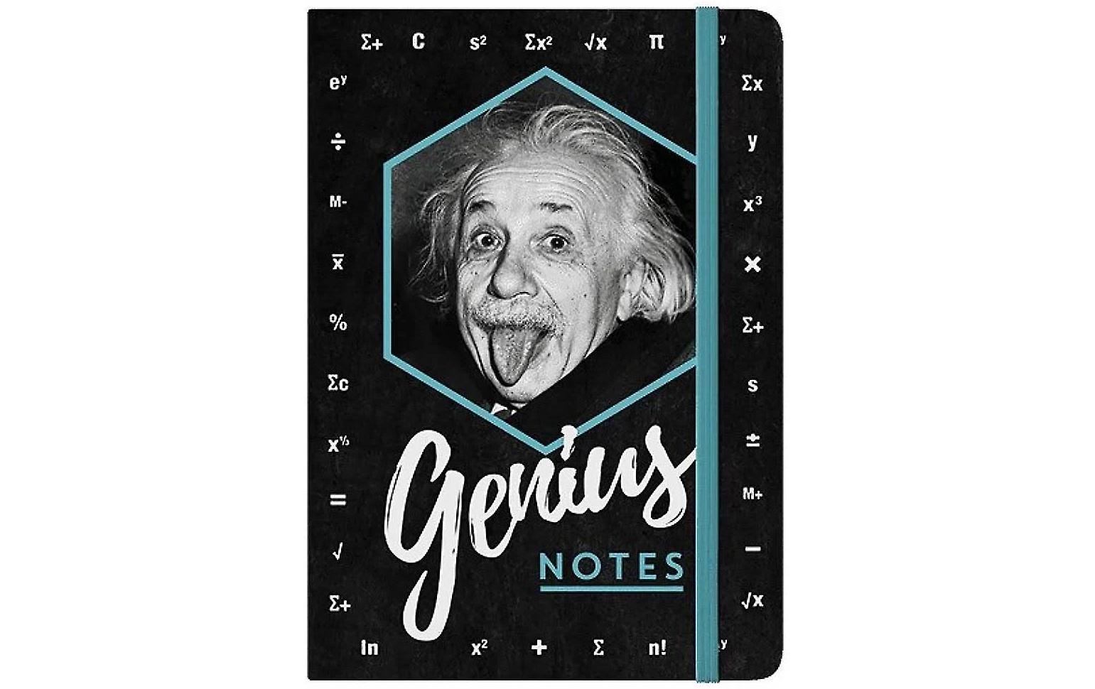 Nostalgic Art Notizheft Genius A5, Dot, Schwarz/Weiss