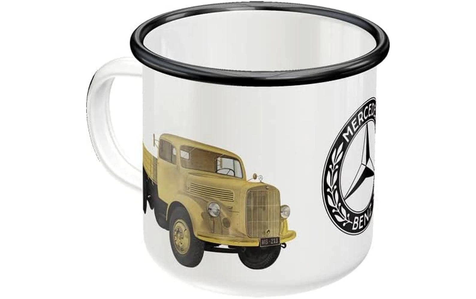 Nostalgic Art Kaffeetasse Daimler Truck 360 ml, 1 Stück, Mehrfarbig