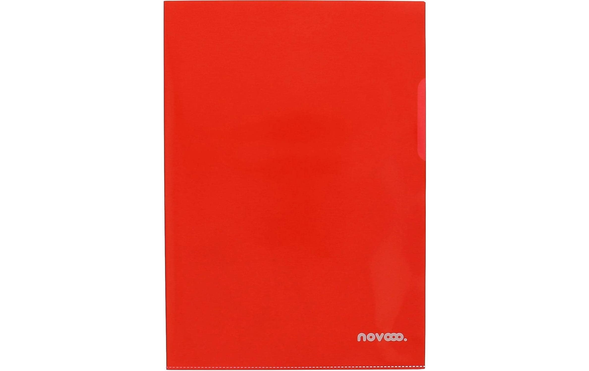 novooo. Pro Sichthüllen 140my 100 Stück Rot