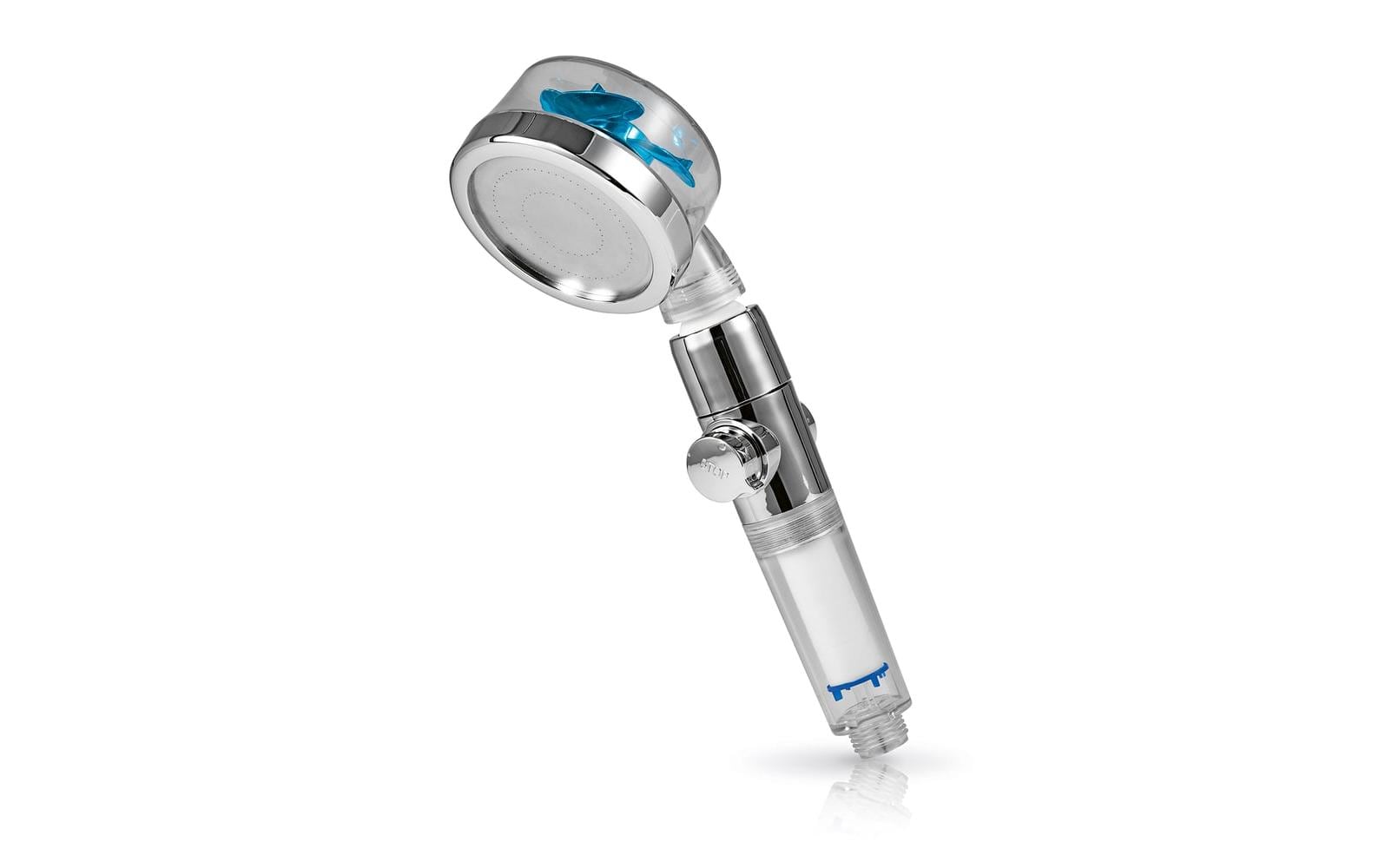 EASYmaxx Handbrause mit Wasserstopp und Druckregler