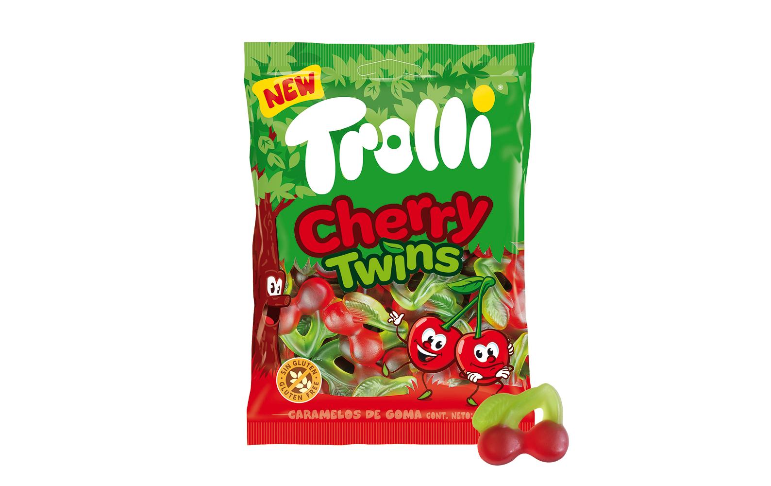 Trolli Gummibonbons Cherry Twins 100 g