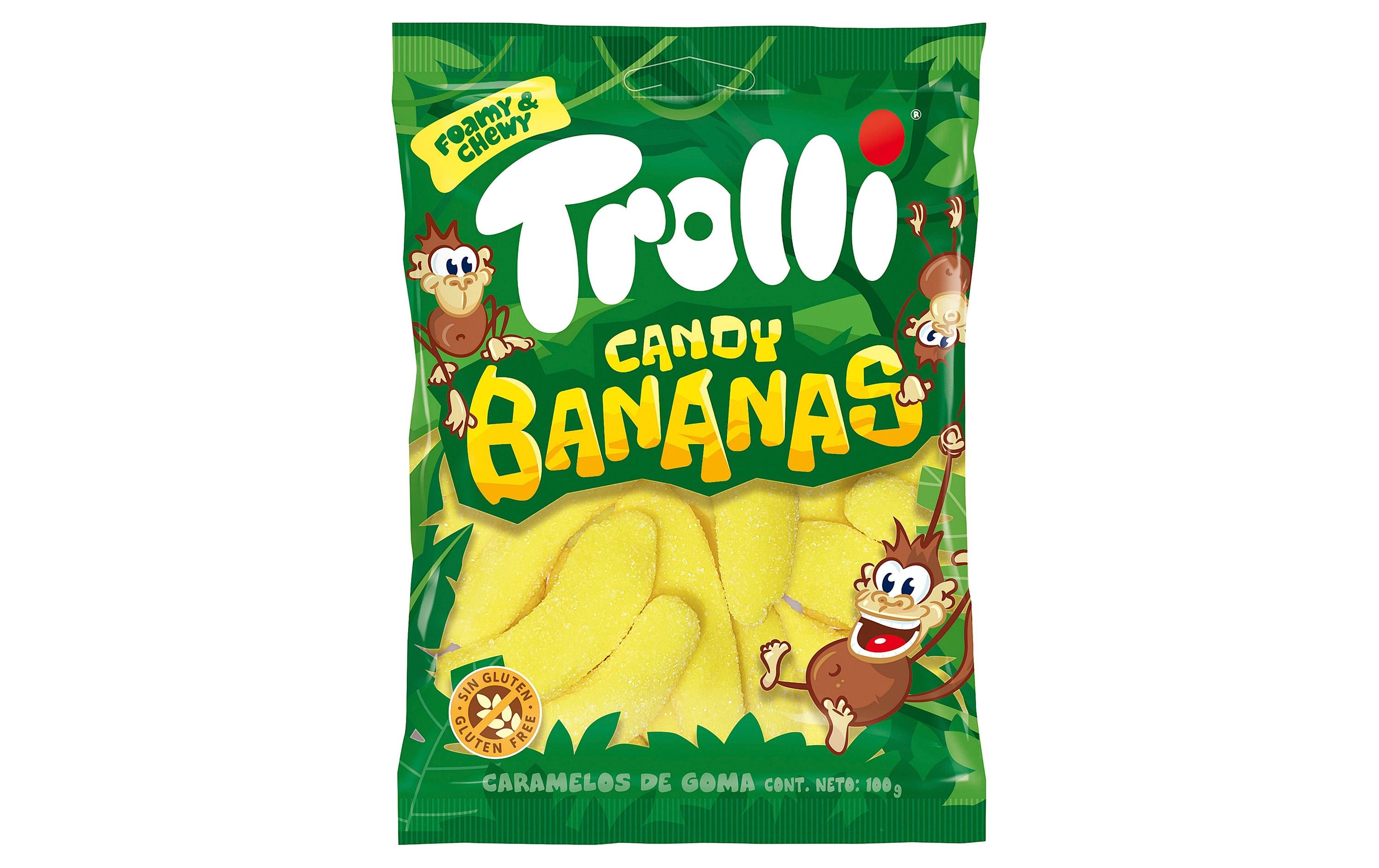 Trolli Gummibonbons Candy Bananas 100 g