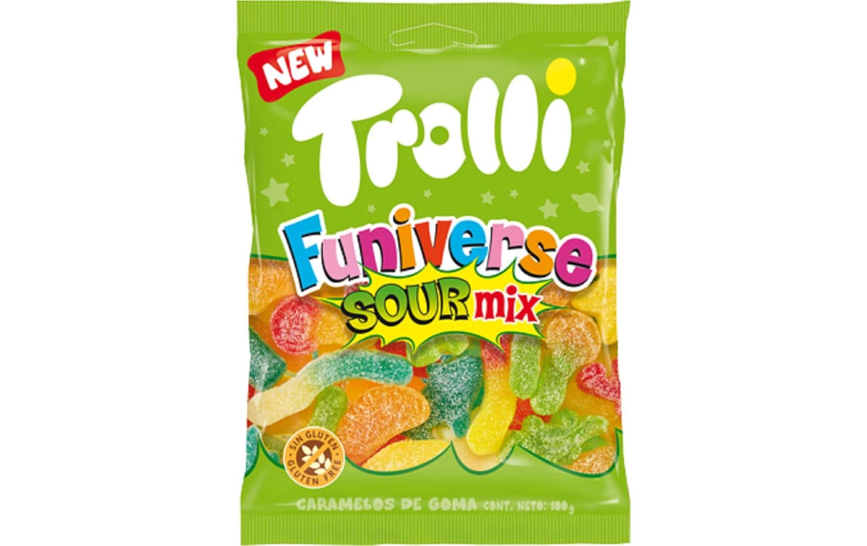Trolli Gummibonbons Funiverse Sour Mix 100 g