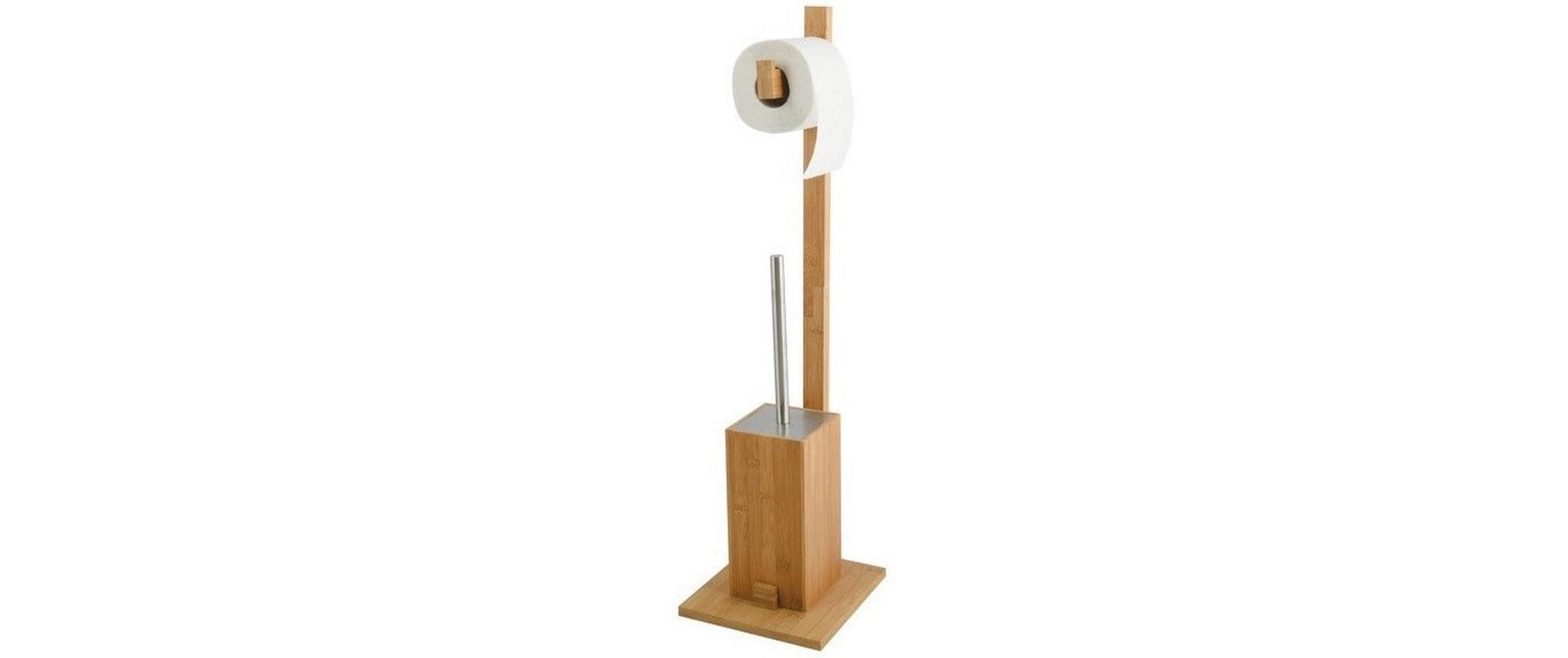 MSV Toilettengarnitur Braun