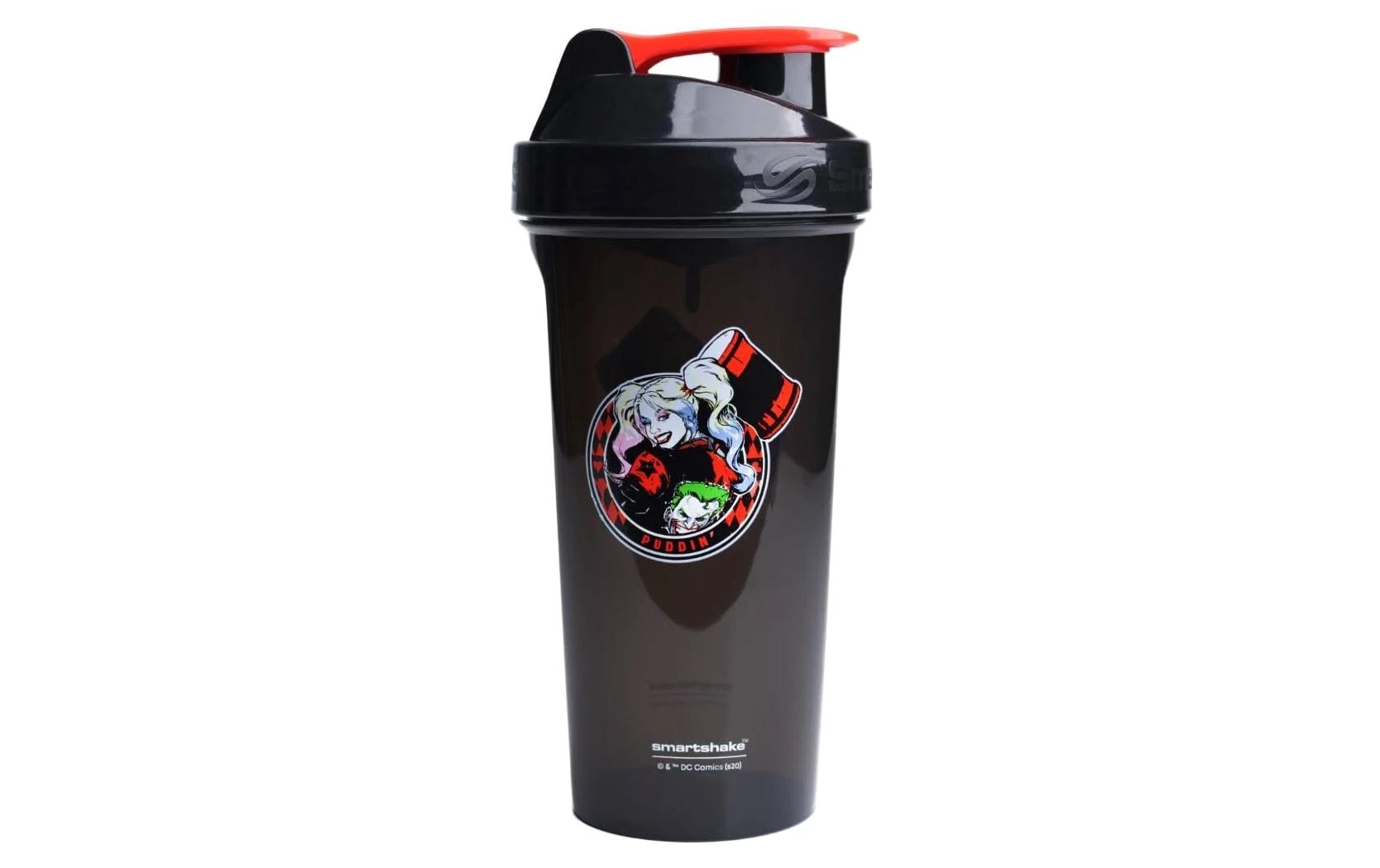 Smartshake Lite Dc Comics Shaker Harley Quinn 800 ml, Schwarz