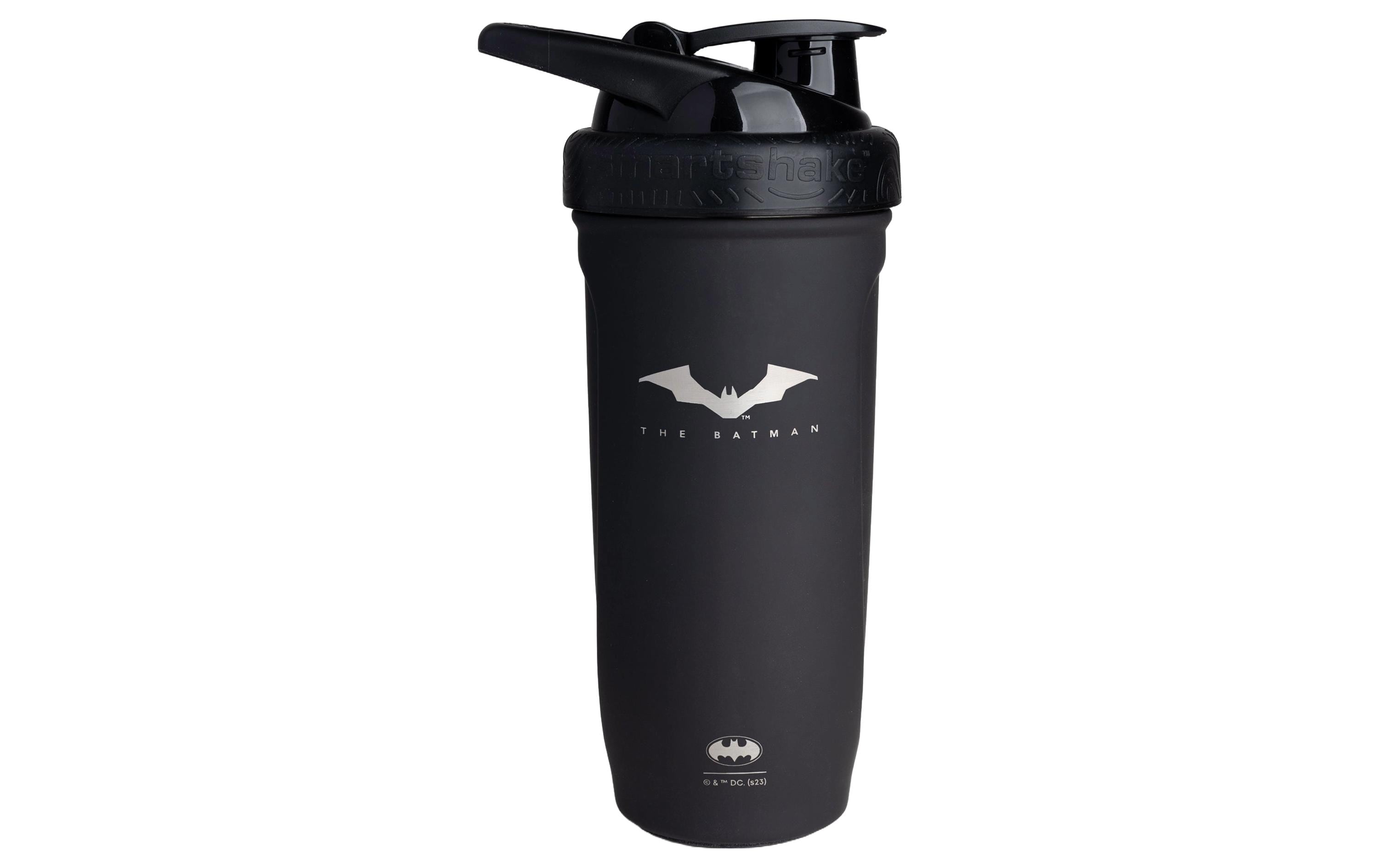 Smartshake Reforce Batman Shaker 900 ml, Schwarz
