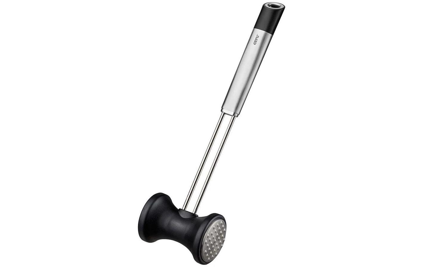 GEFU Fleischklopfer Primeline 26.9 cm, Schwarz/Silber