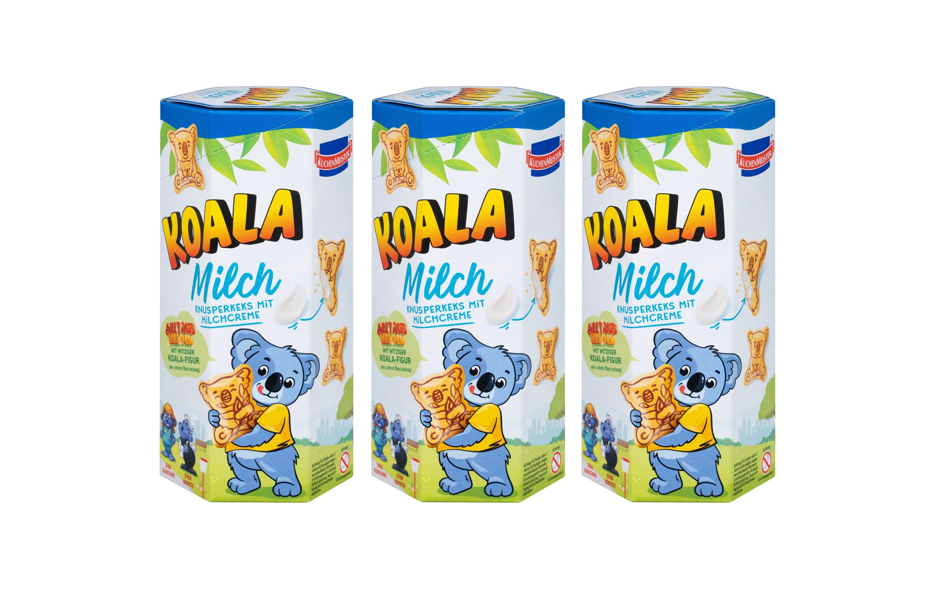 Kuchenmeister Koala Milch Kekse 3 x 75 g