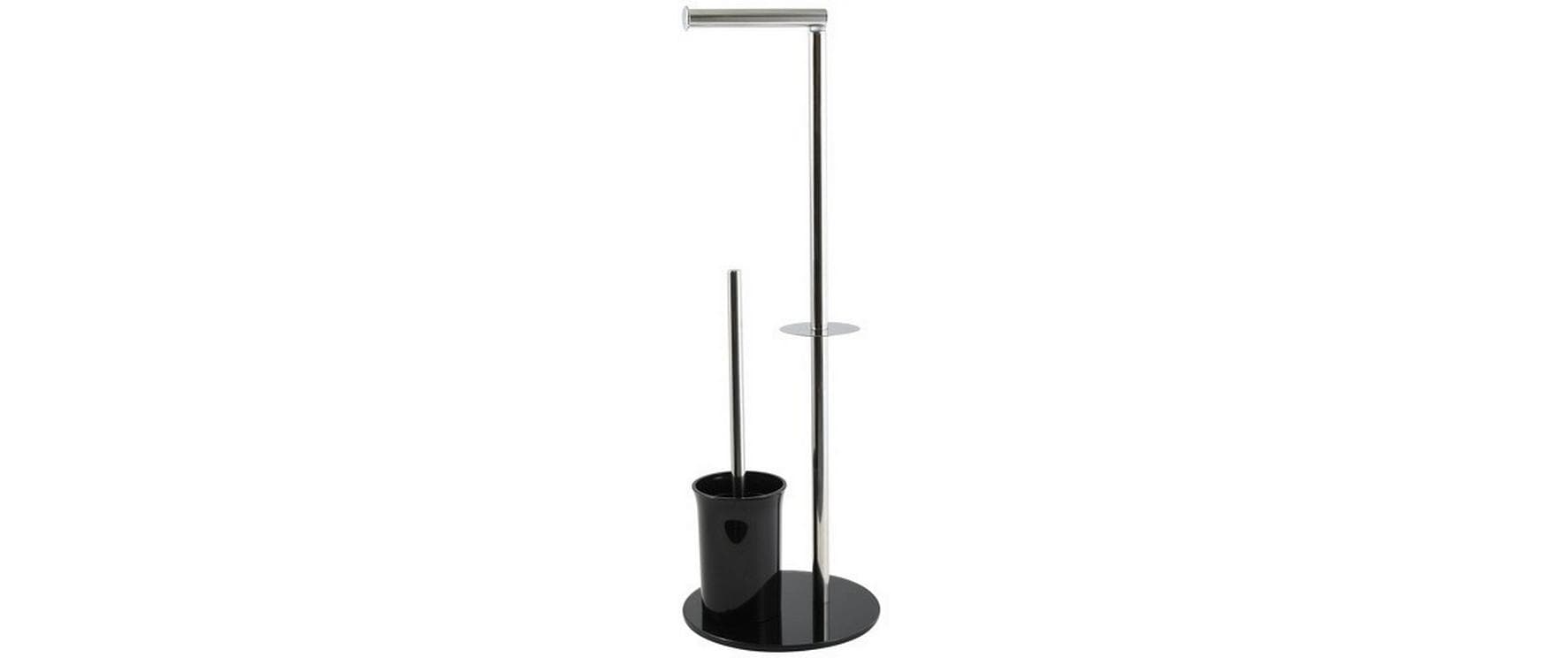 MSV Toilettengarnitur Bergamo Schwarz