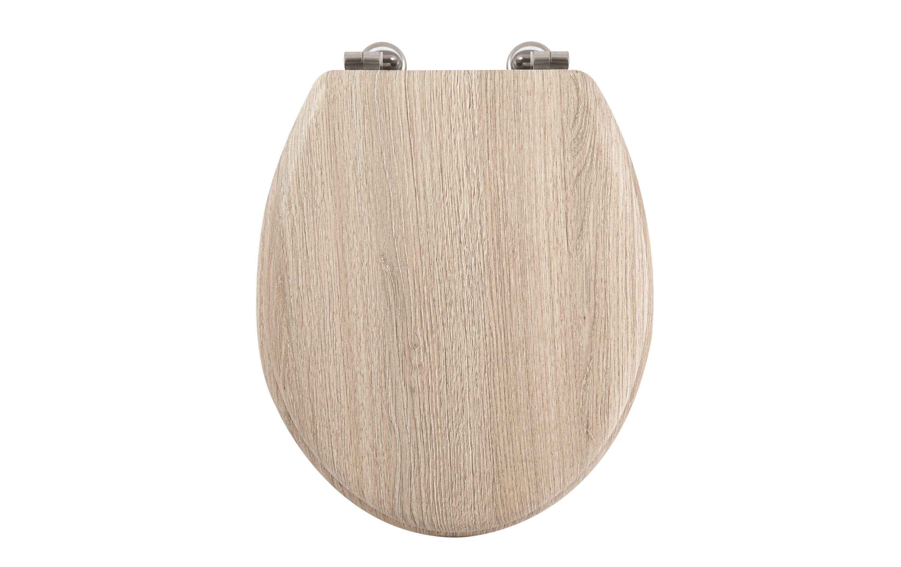 MSV Toilettensitz Beige