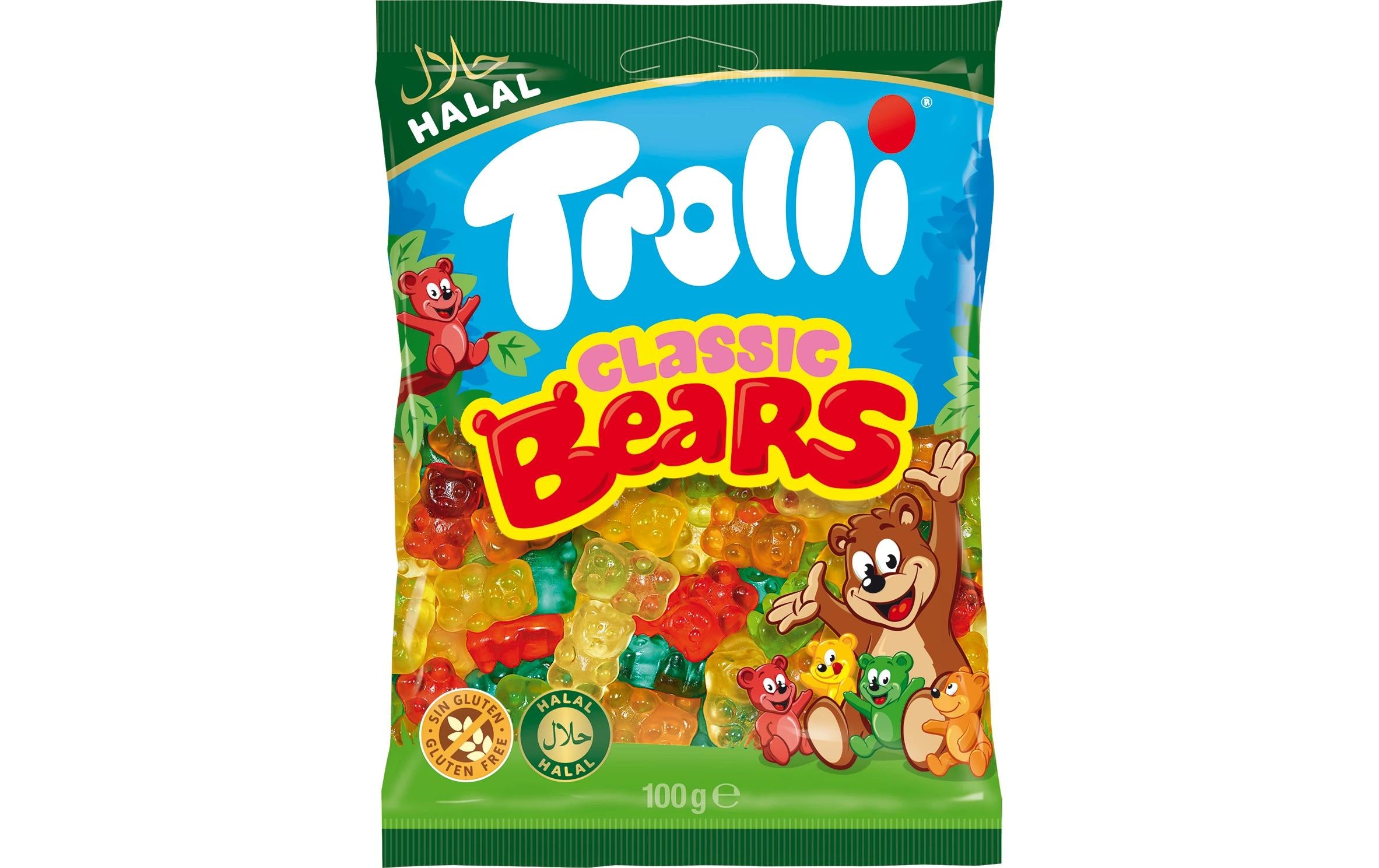 Trolli Gummibären Classic Halal 100 g