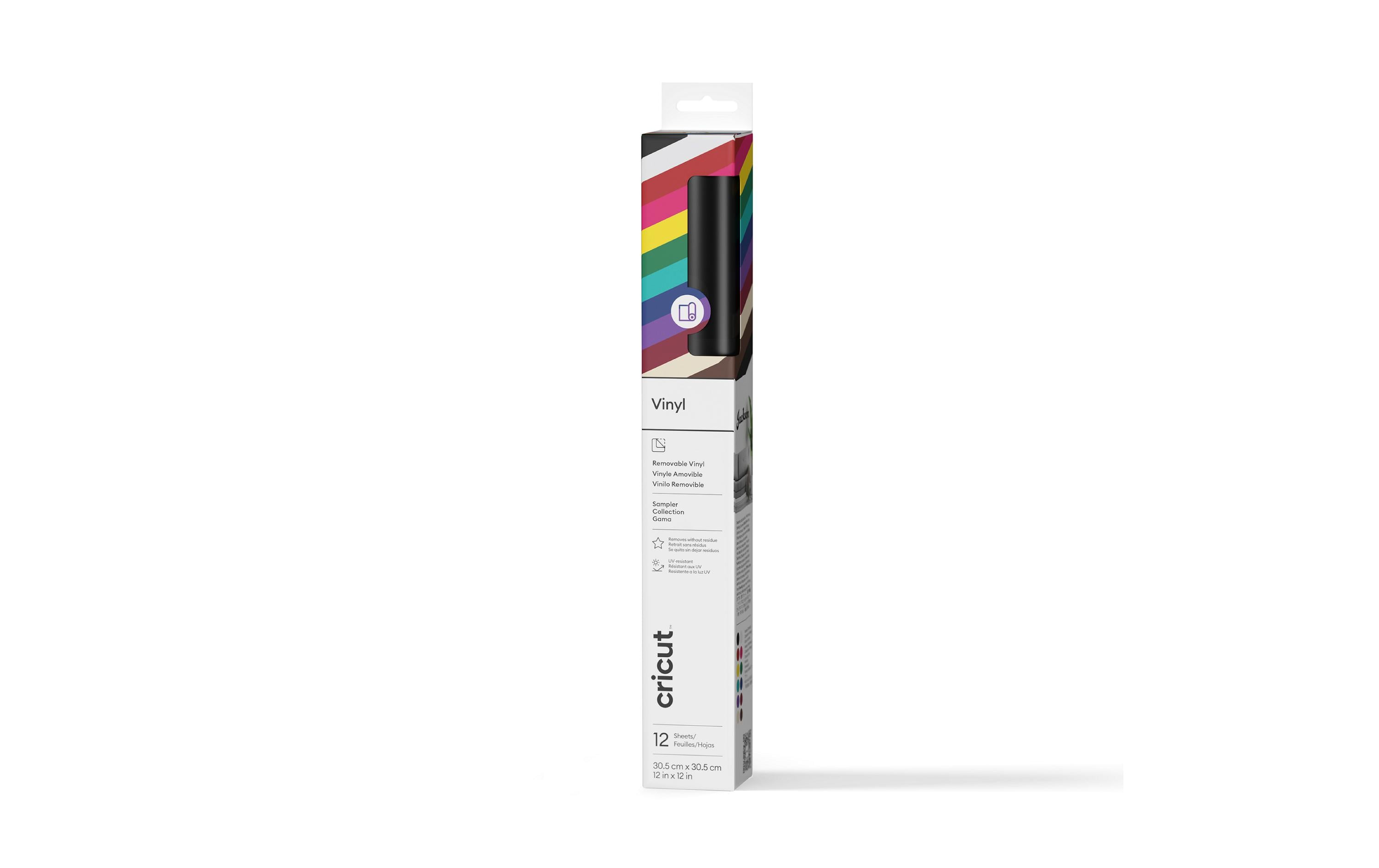 Cricut Vinylfolie wiederablösbar Musterpack Variety 30.5 x 30.5 cm