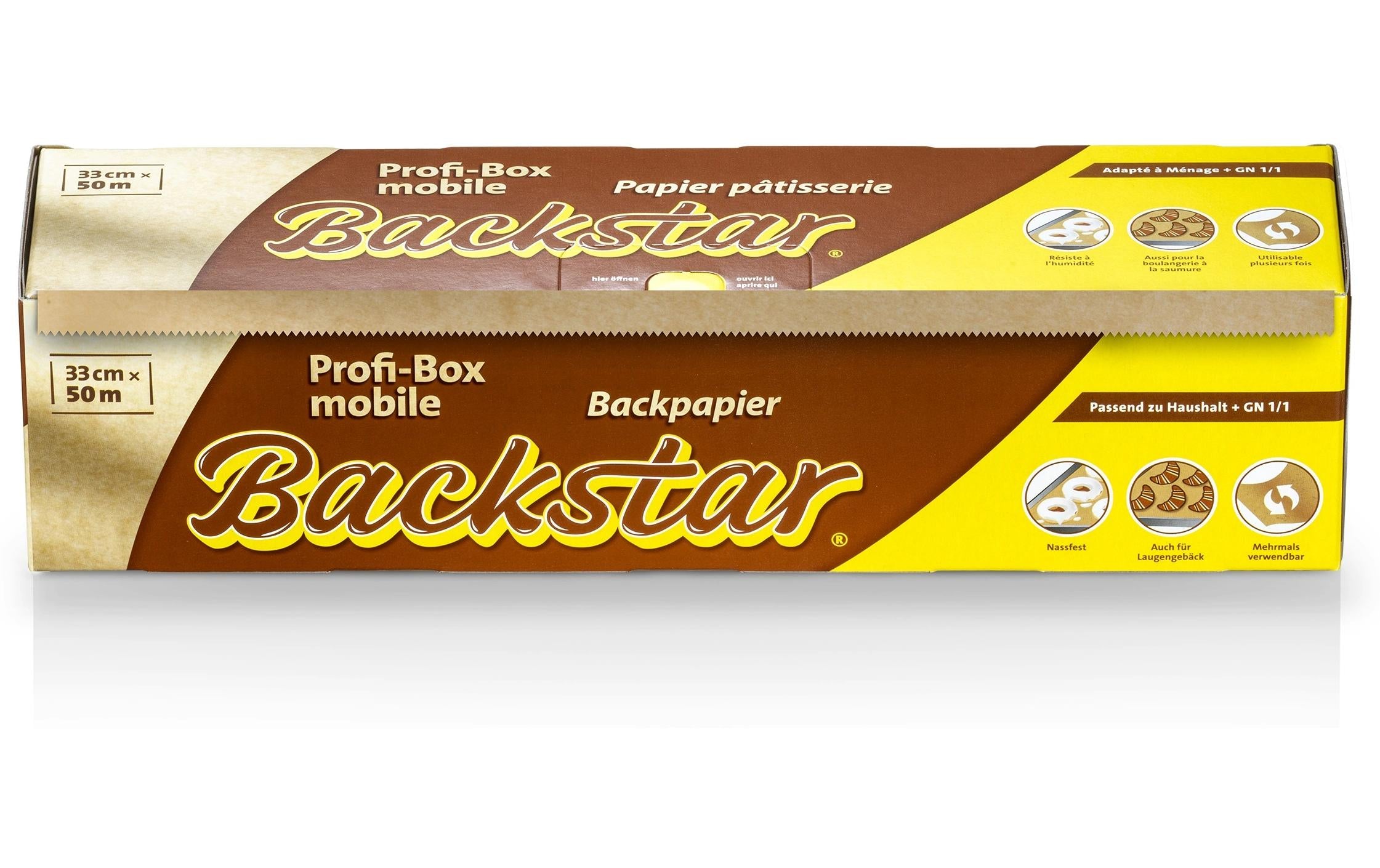Backstar Backpapier Profi Box Mobile 1 Stück