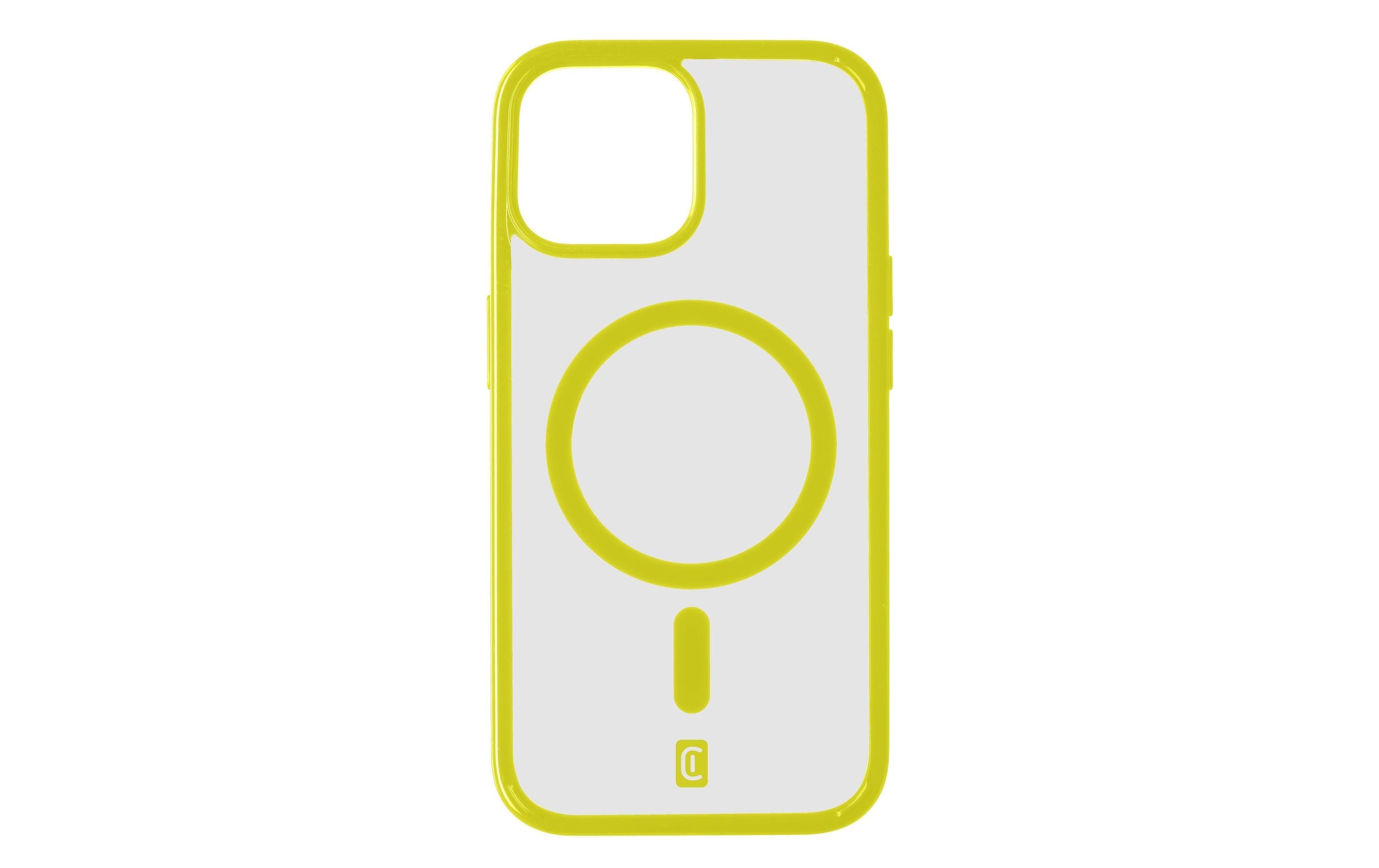 Cellular Line Back Cover Gloss Case iPhone 15 Lime-Green
