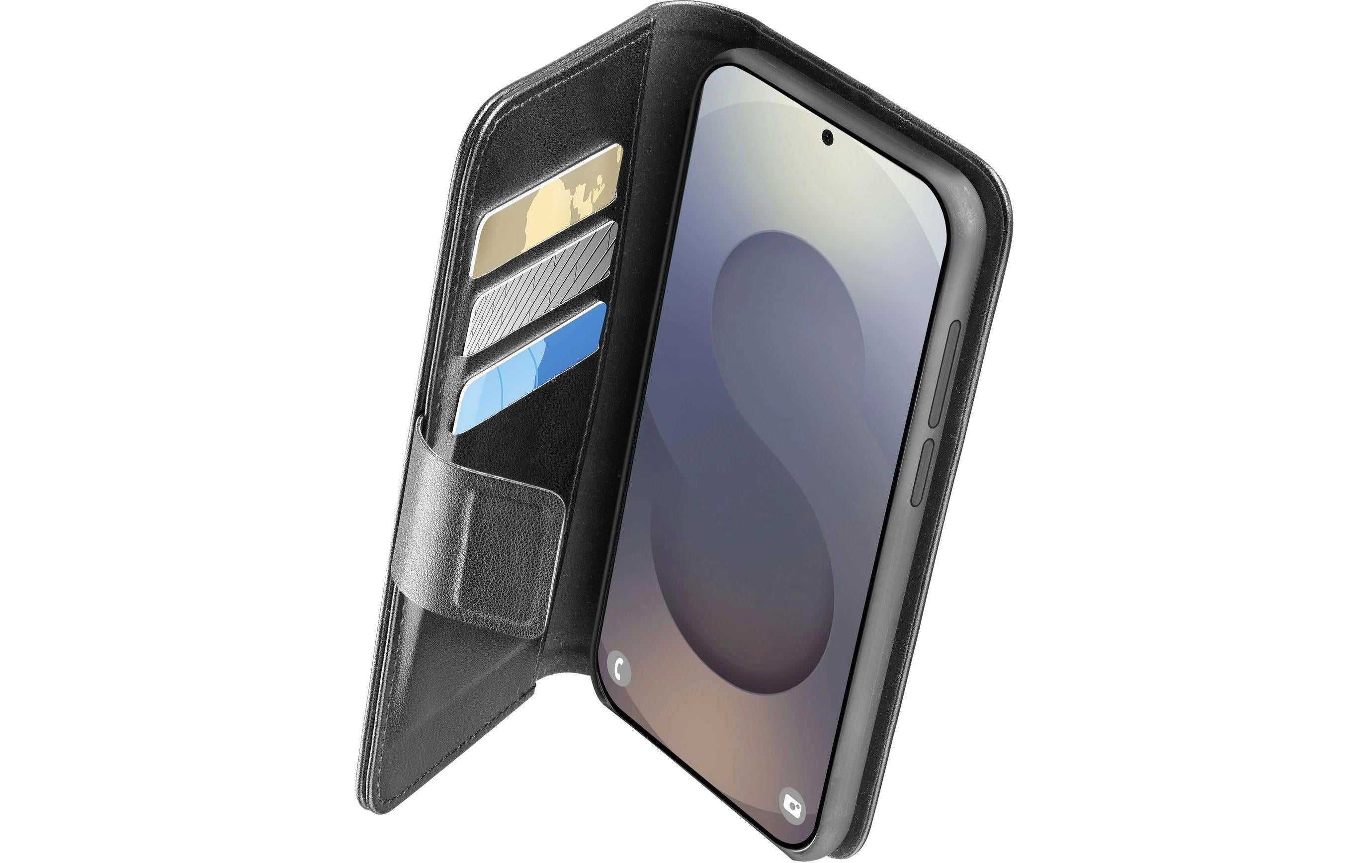 Cellular Line Book Cover Book Agenda 2 Galaxy S25 Ultra Schwarz