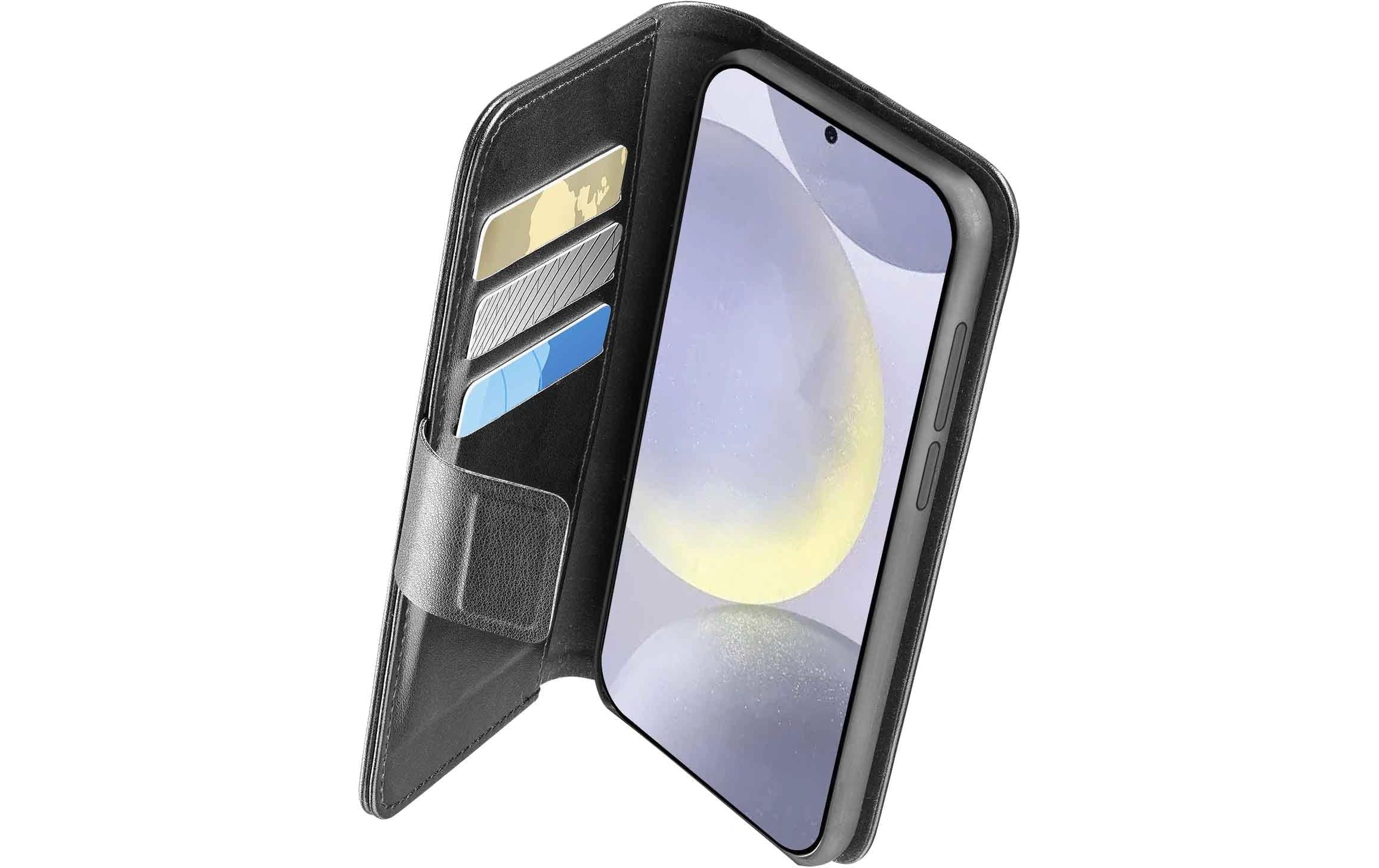 Cellular Line Book Cover Book Agenda 2 Galaxy S25+ Schwarz