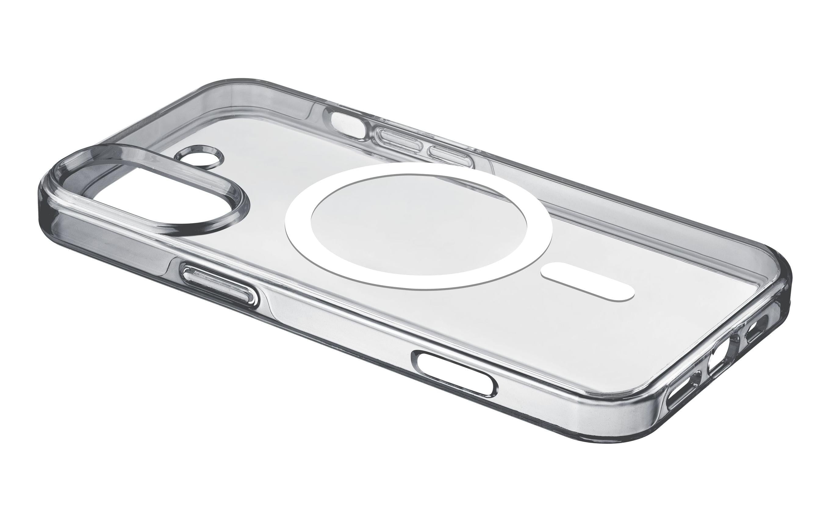 Cellular Line Back Cover Gloss Case iPhone 16 Transparent