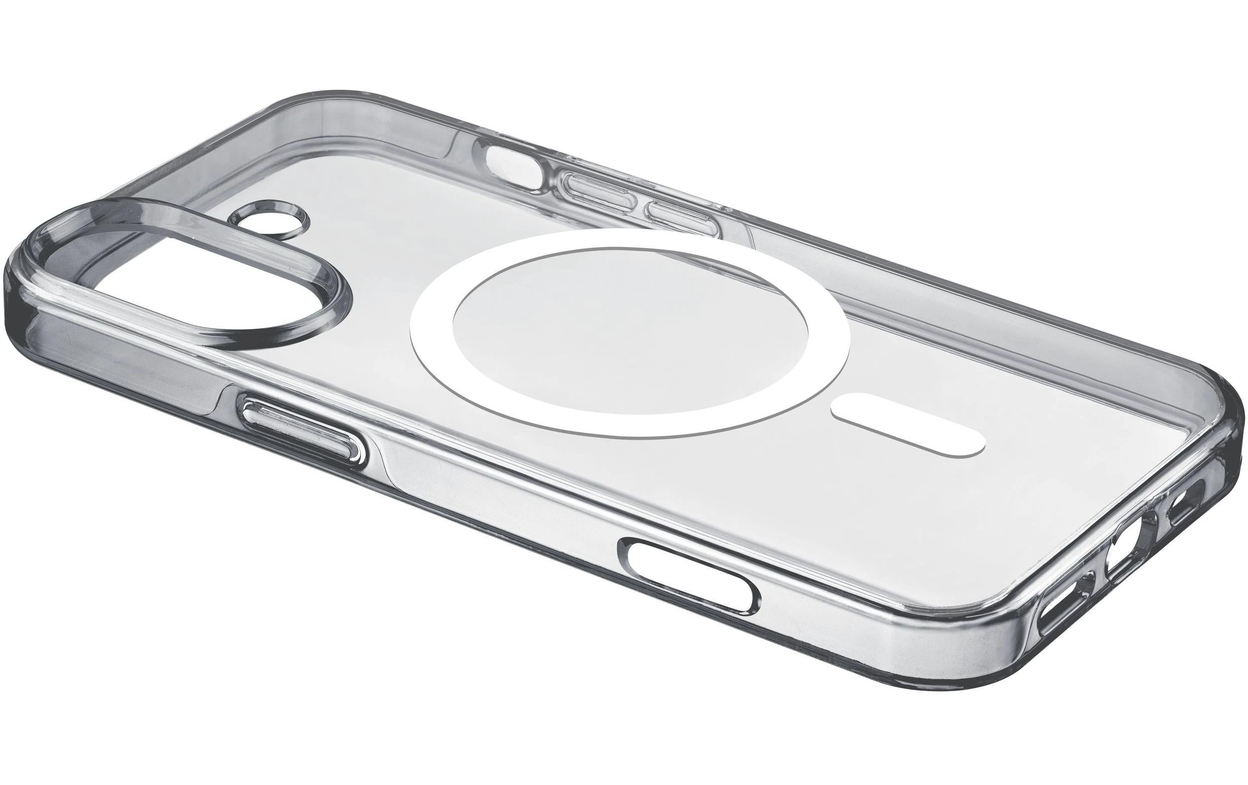 Cellular Line Back Cover Gloss Case iPhone 16 Plus Transparent