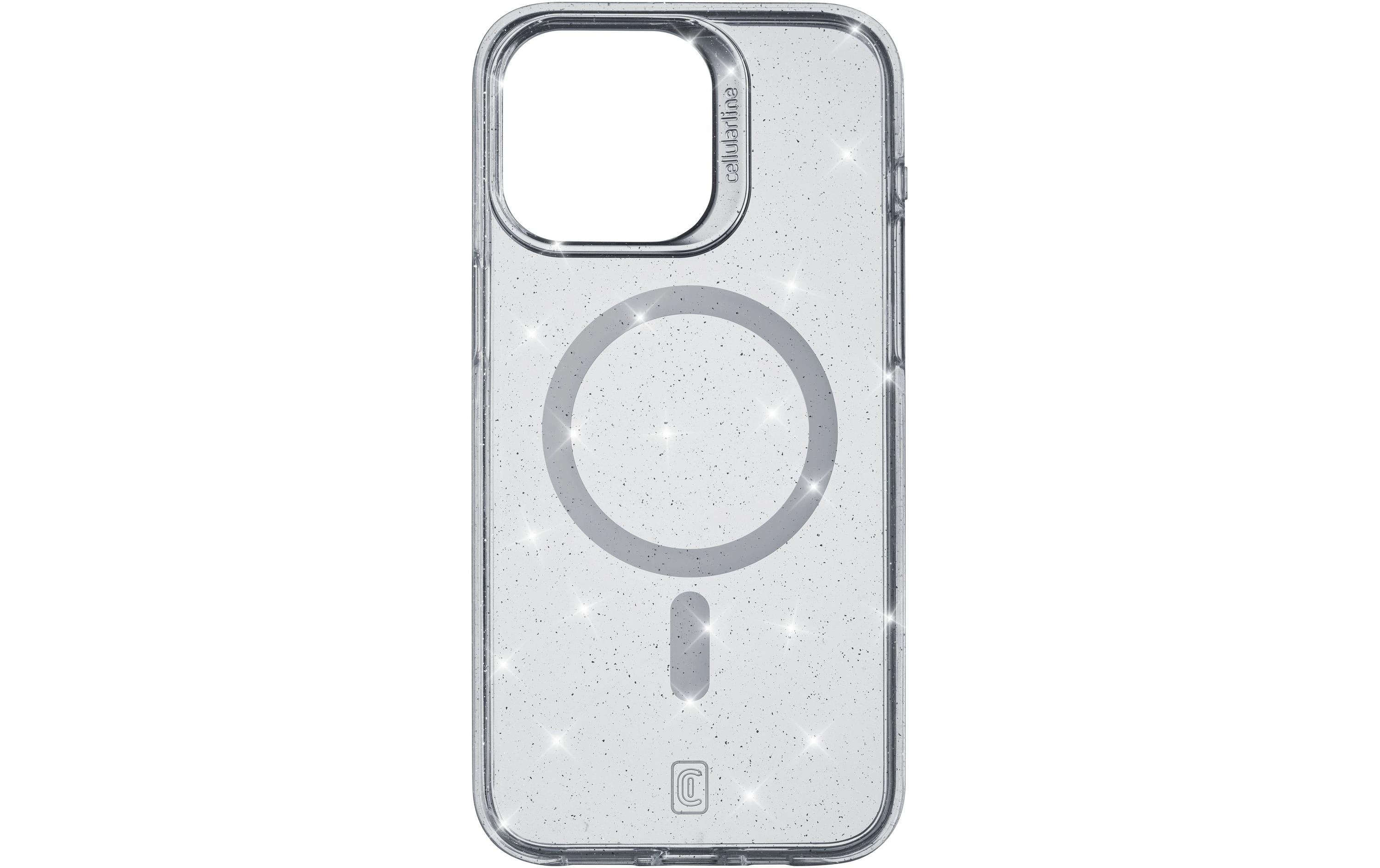 Cellular Line Back Cover Sparkle Case iPhone 15 Pro Max Transparent