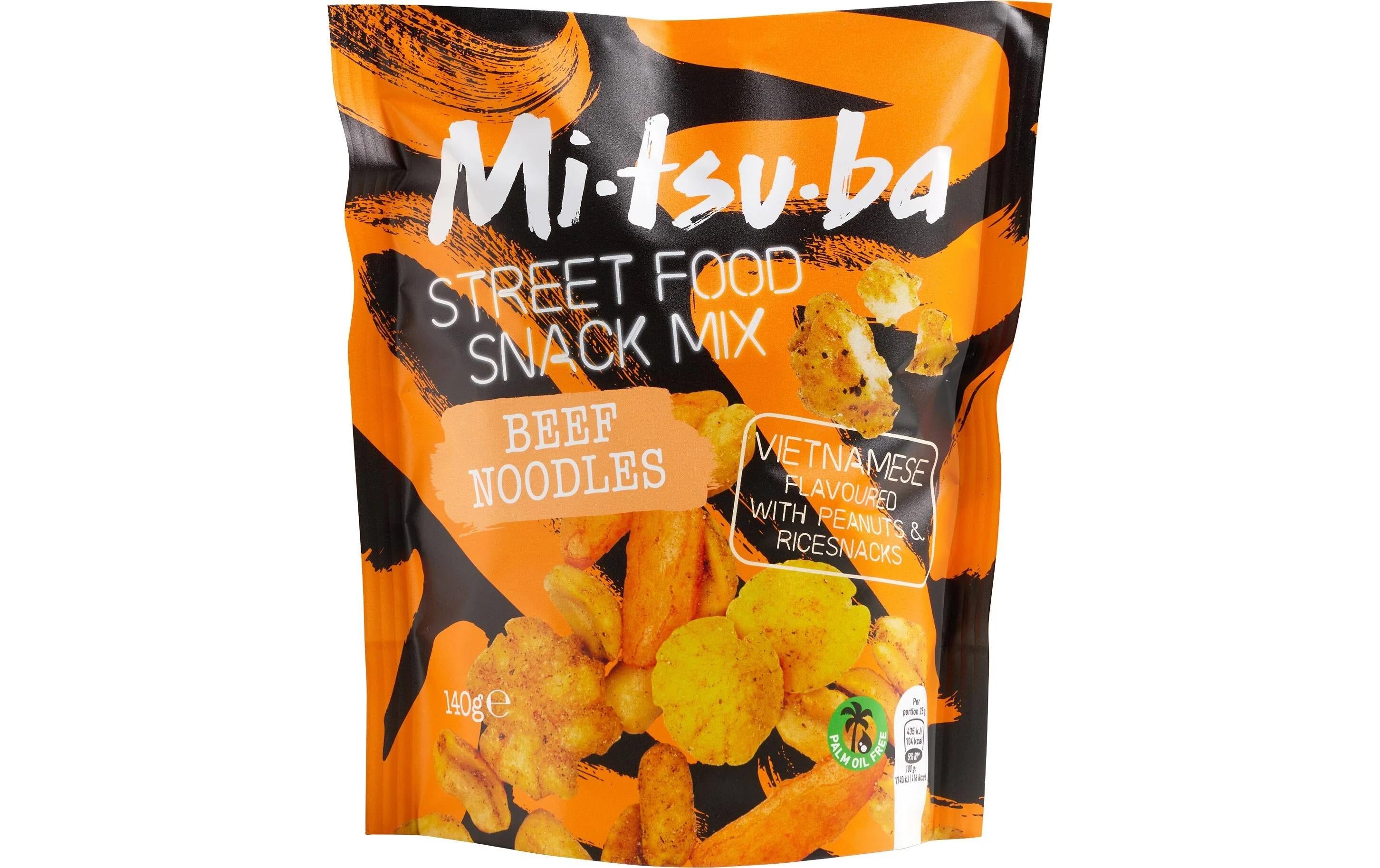 Mitsuba Street Food Mix Beef Noodles 140 g
