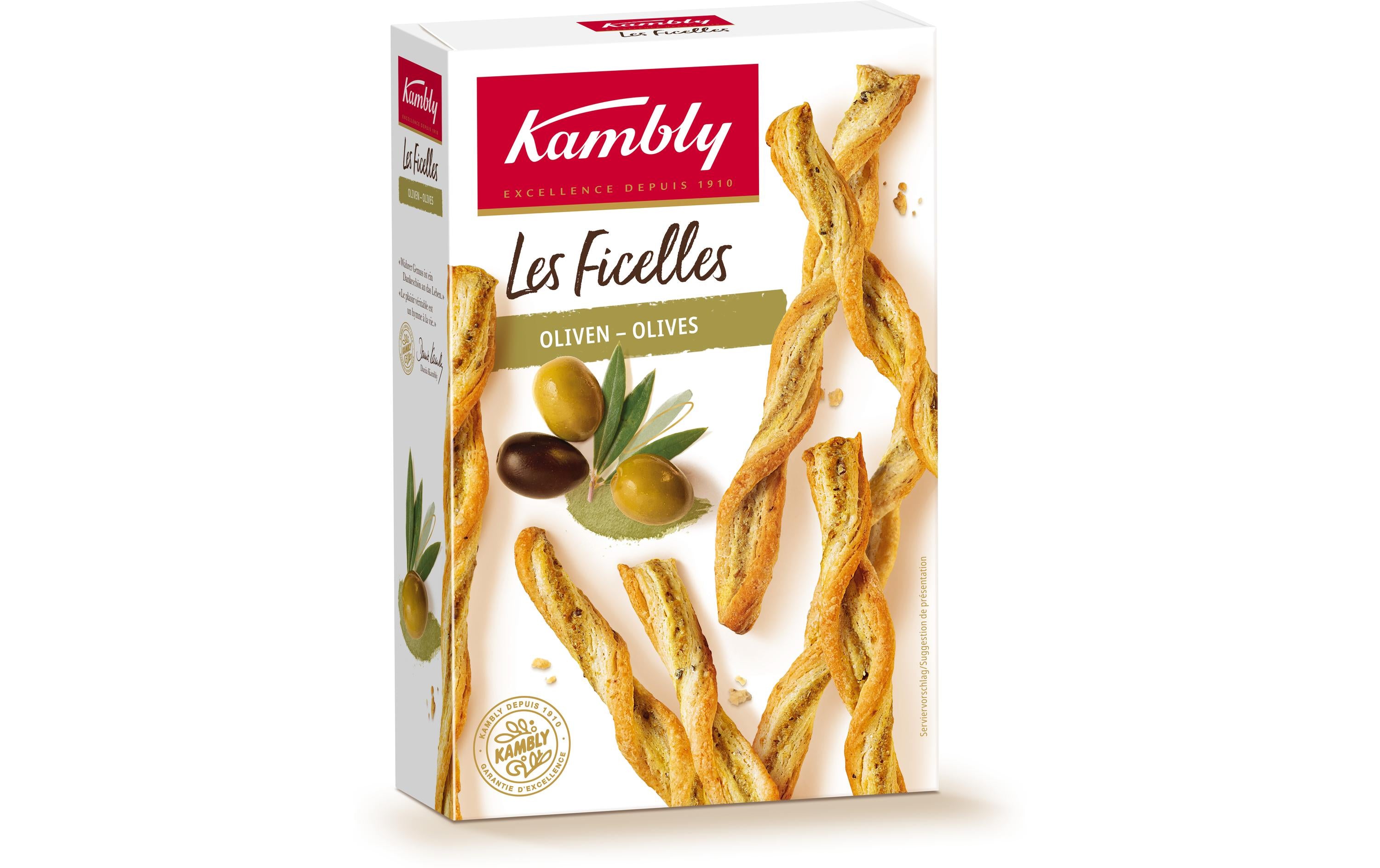 Kambly Apéro Ficelles Oliven 100 g