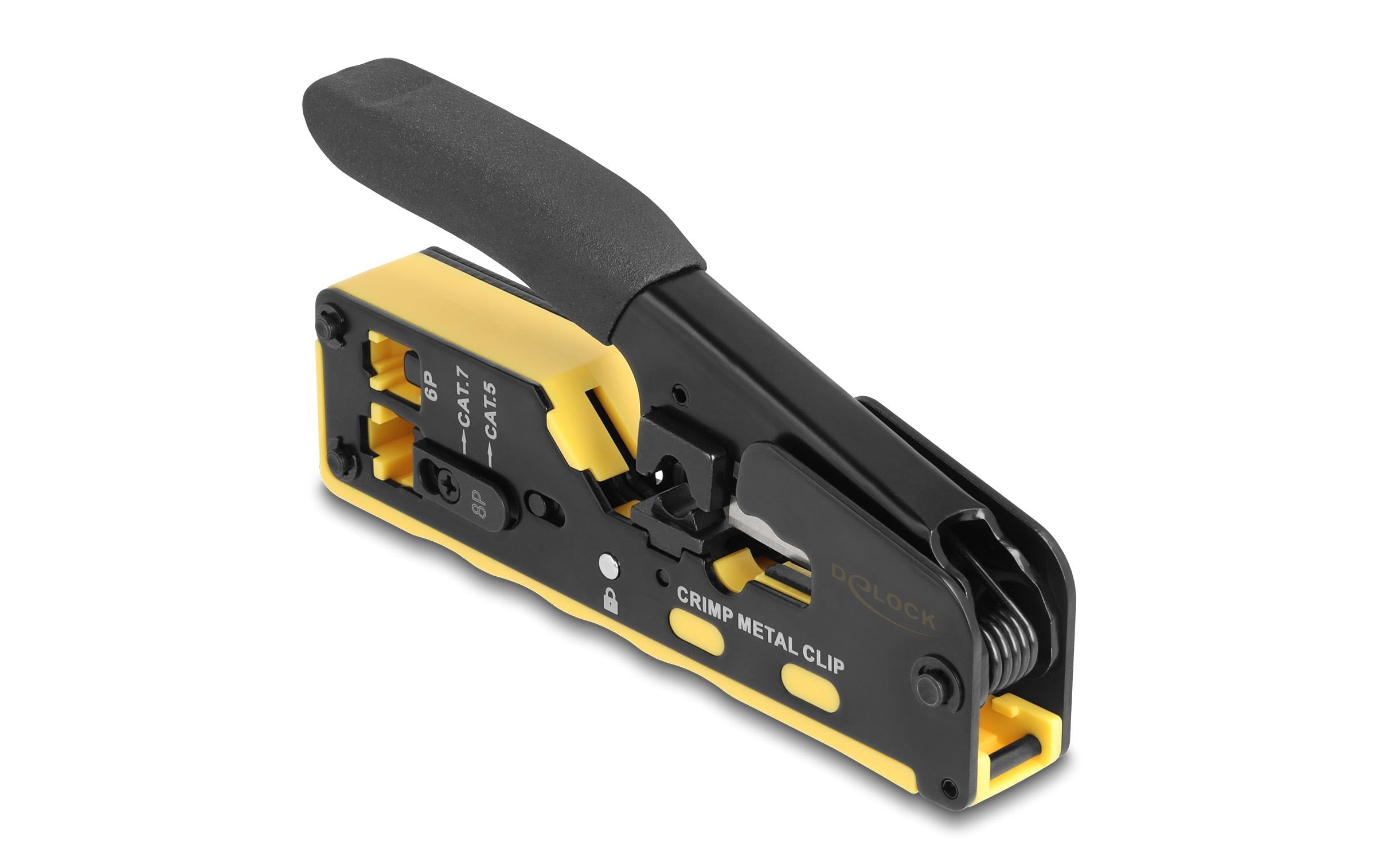 Delock Crimpzange für 6P/8P RJ45/RJ11 Stecker Cat. 5/6/7