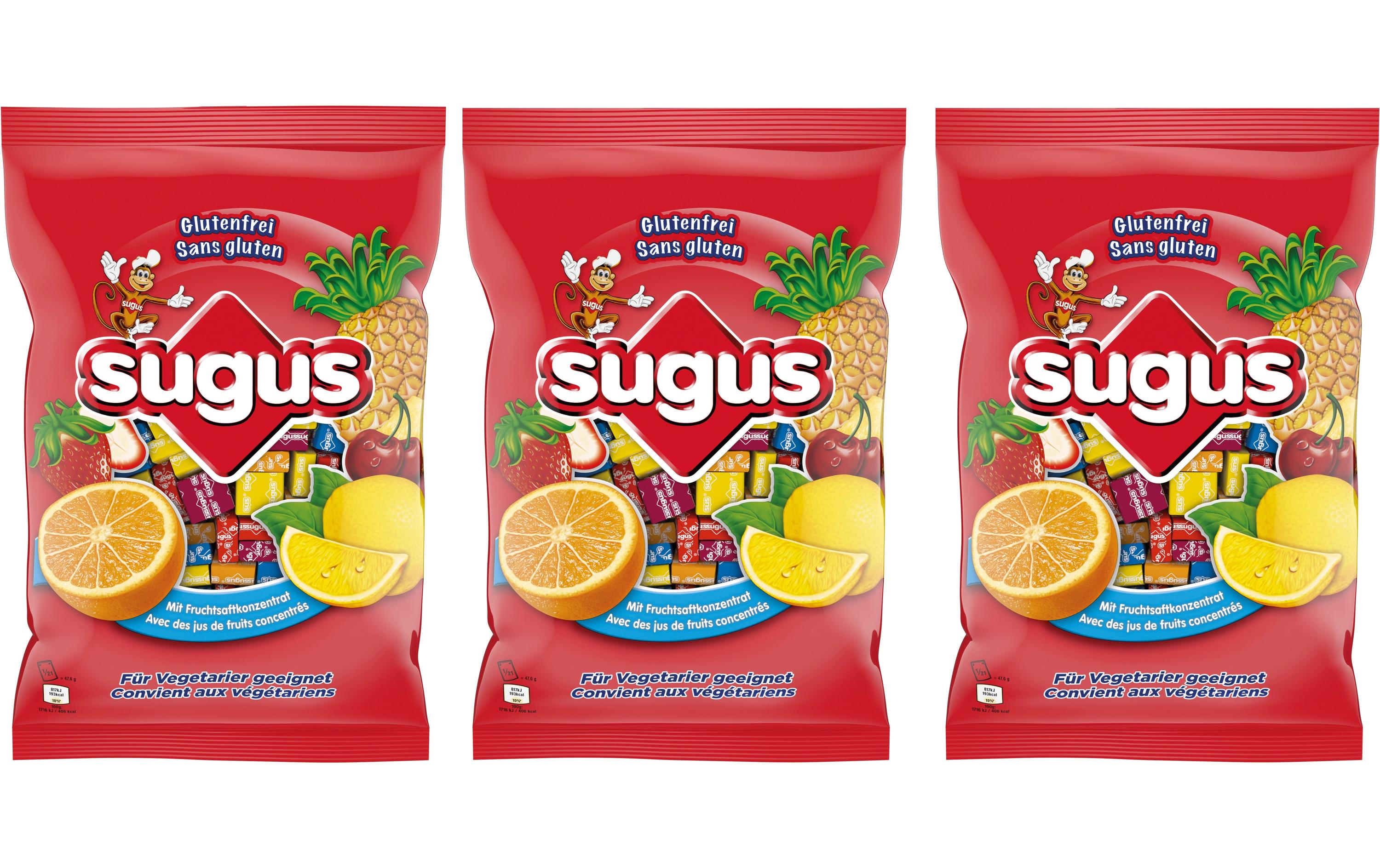 Sugus Kaubonbon glutenfrei 3000 g
