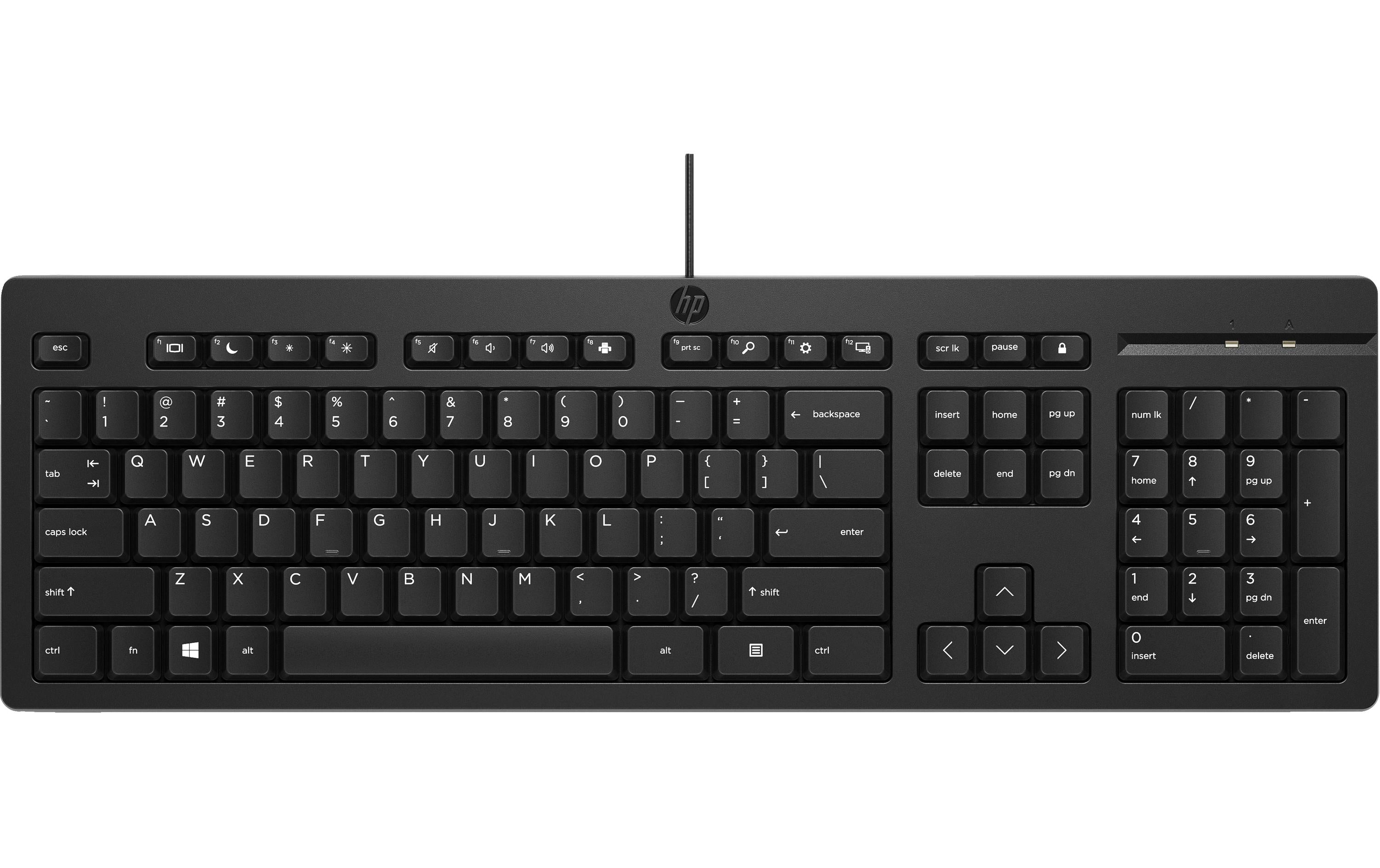 HP Tastatur 125 G2 USB verkabelt