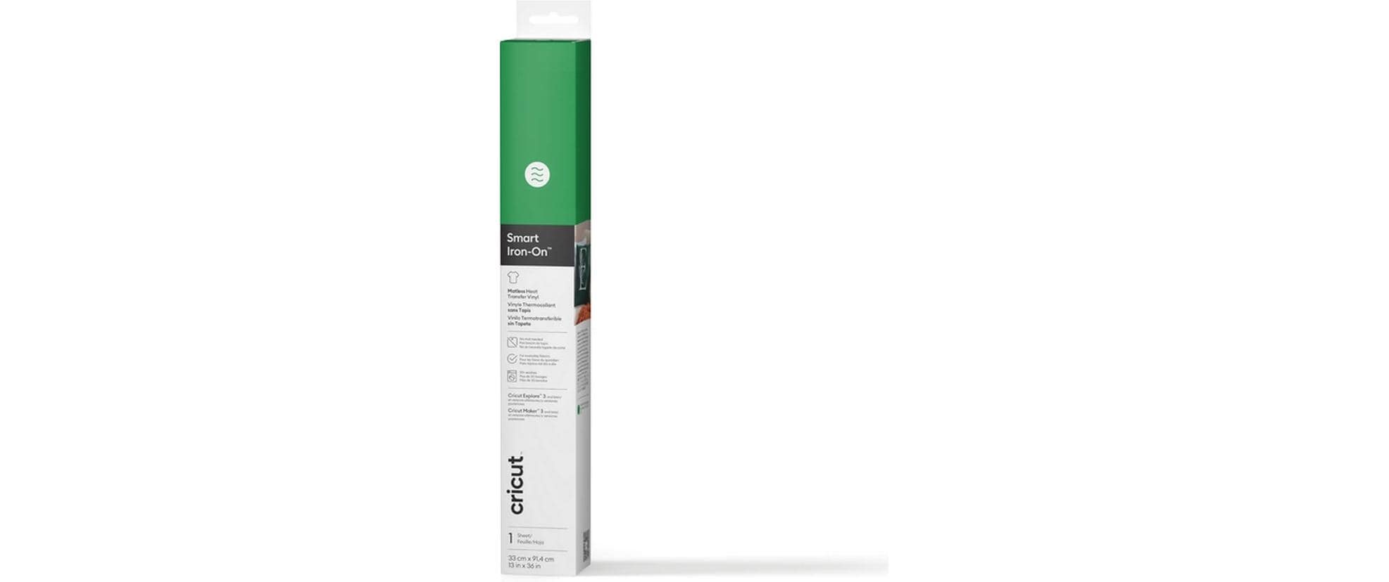 Cricut Aufbügelfolie Smart Iron-On 33 x 91.4 cm, Grün