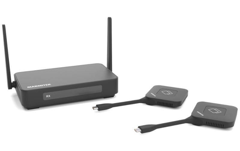 Marmitek Präsentations-System Stream 4K Pro 2er Kit Schwarz