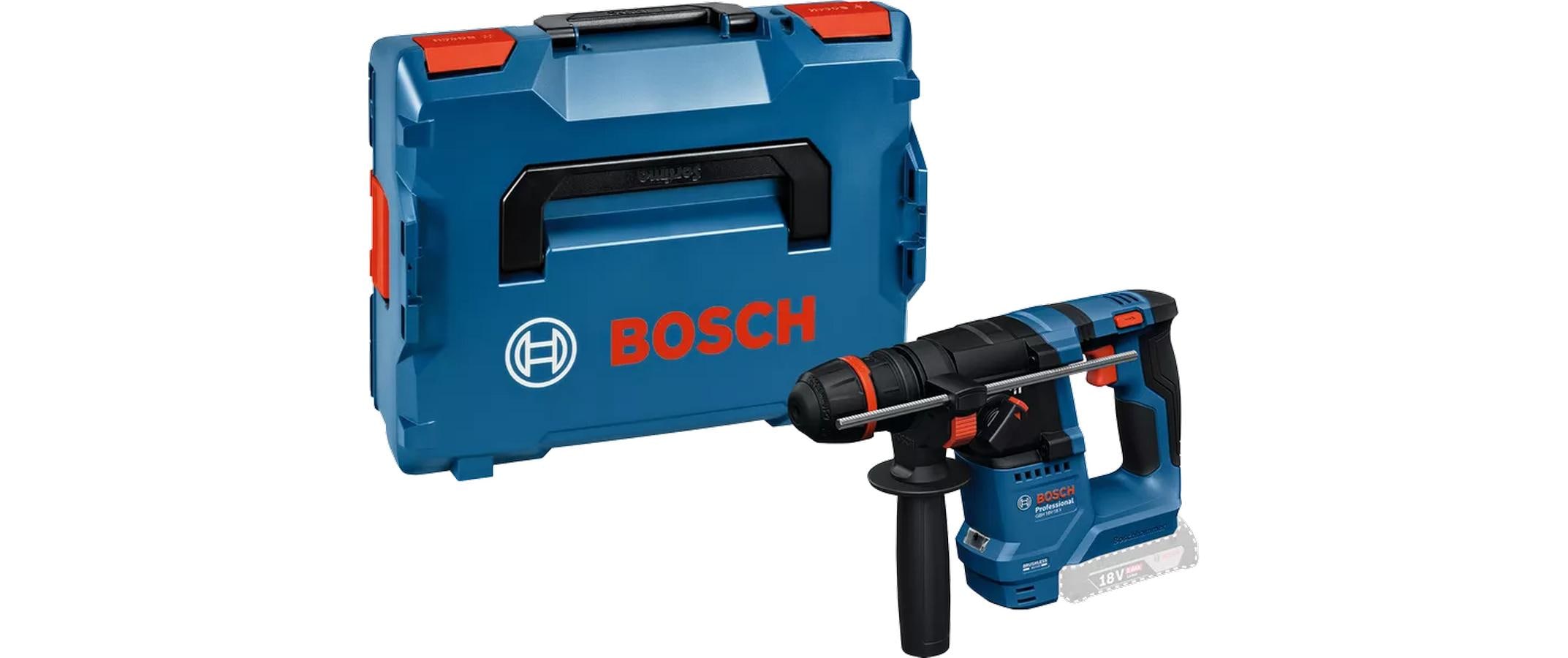 Bosch Professional Akku-Bohrhammer mit ONECHUCK GBH 18V-18 X in L-BOXX