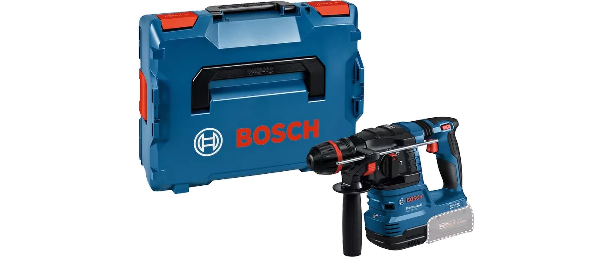 Bosch Professional Akku-Bohrhammer mit ONECHUCK GBH 18V-22 X in L-BOXX 136