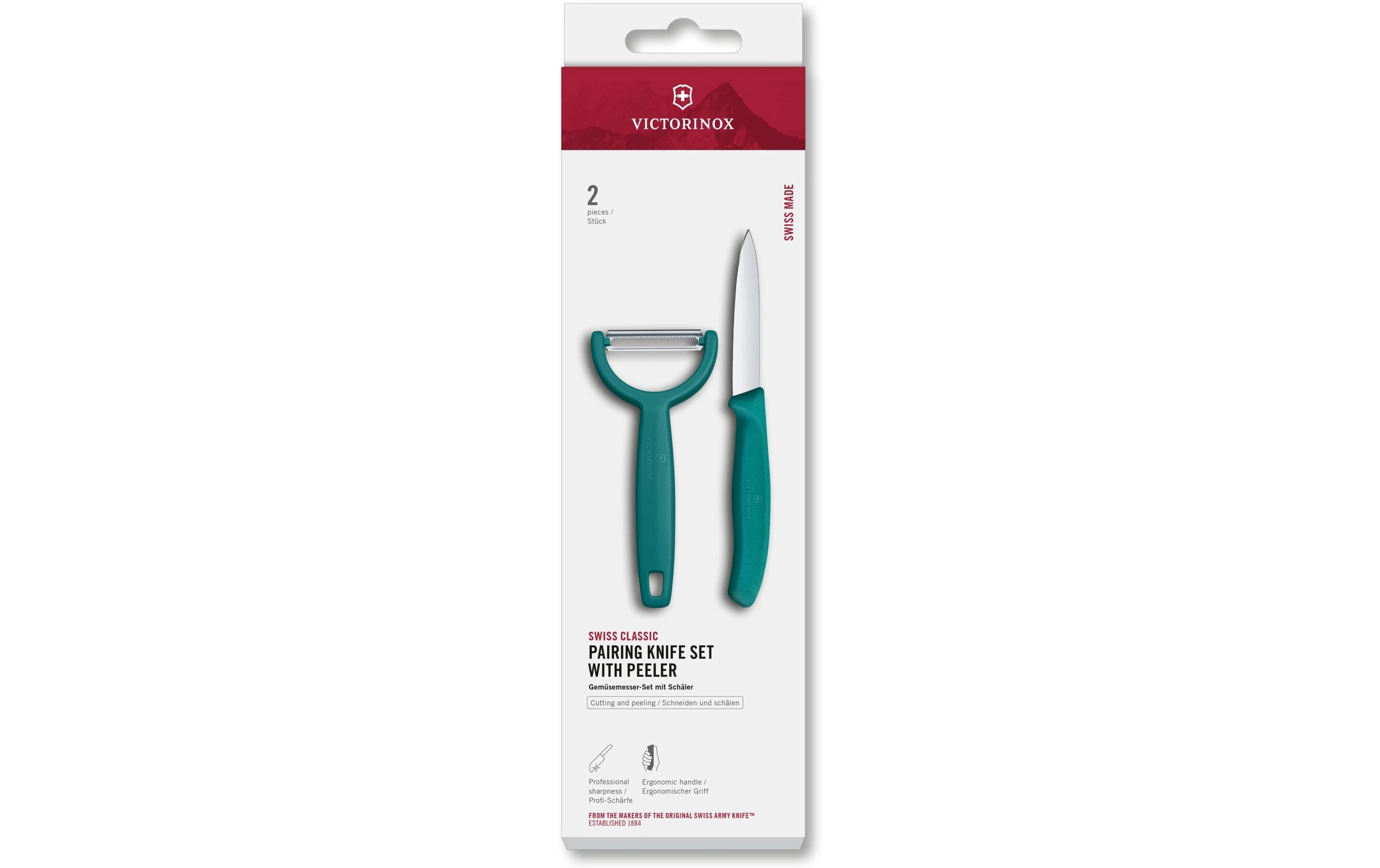 Victorinox Messer-Set Swiss Classic, Grün