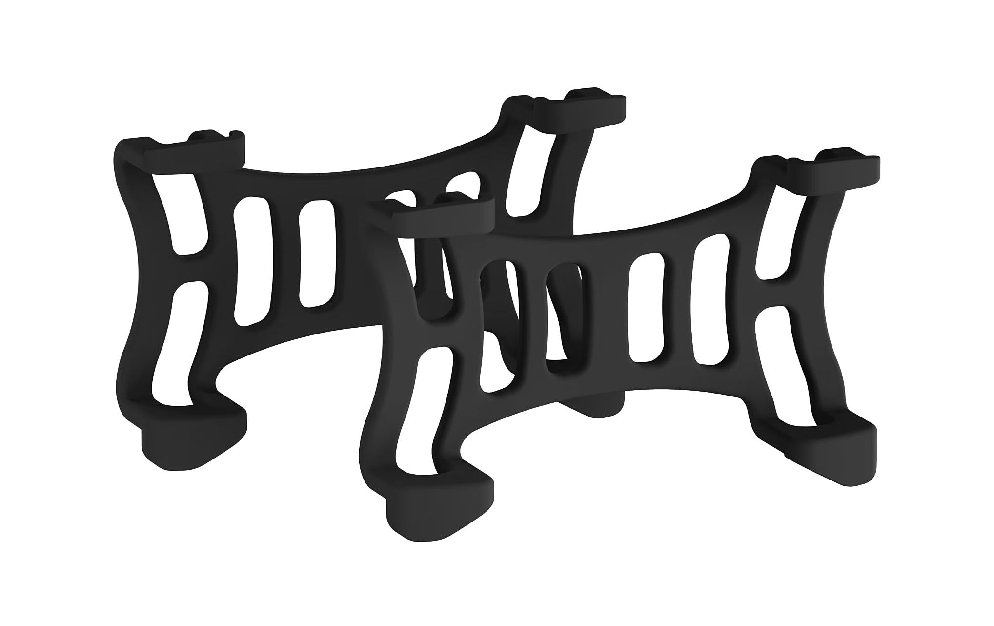 tractive GPS-Tracker Dog 6 Klammern schwarz 2 Stück