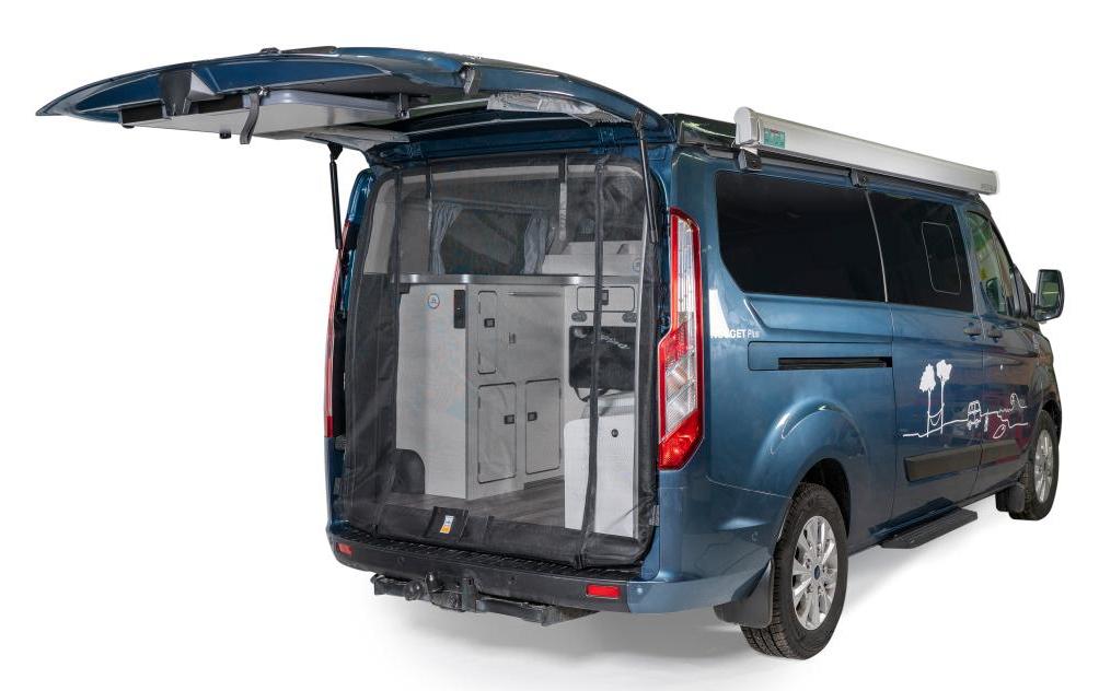 Van Quito Heckmoskitonetz, fine-mesh Ford Custom (2012 - 2023)