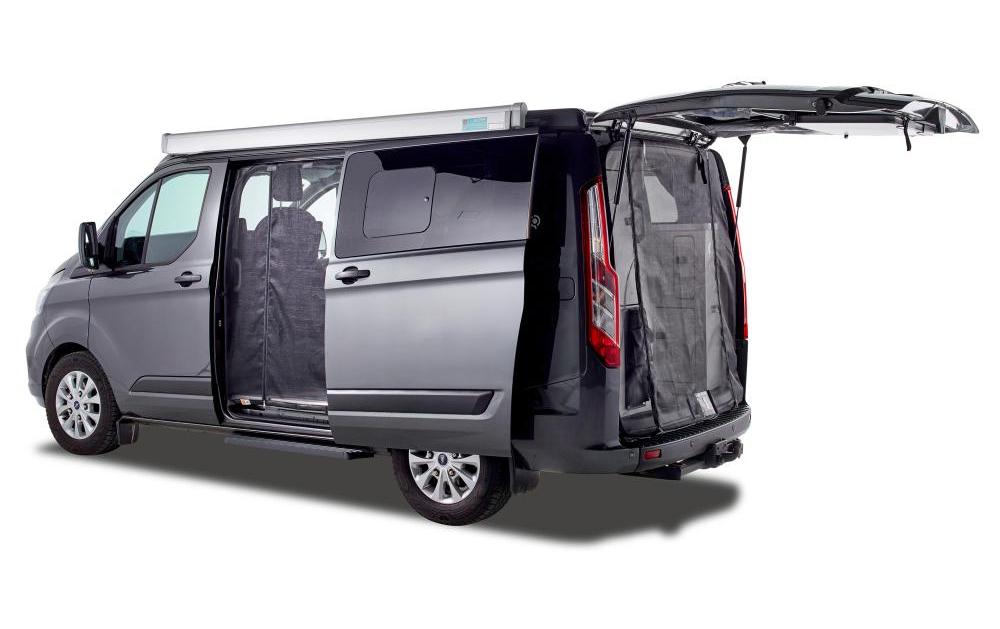 Van Quito Schiebetürenmoskitonetz, fine-mesh, links Nissan Primastar