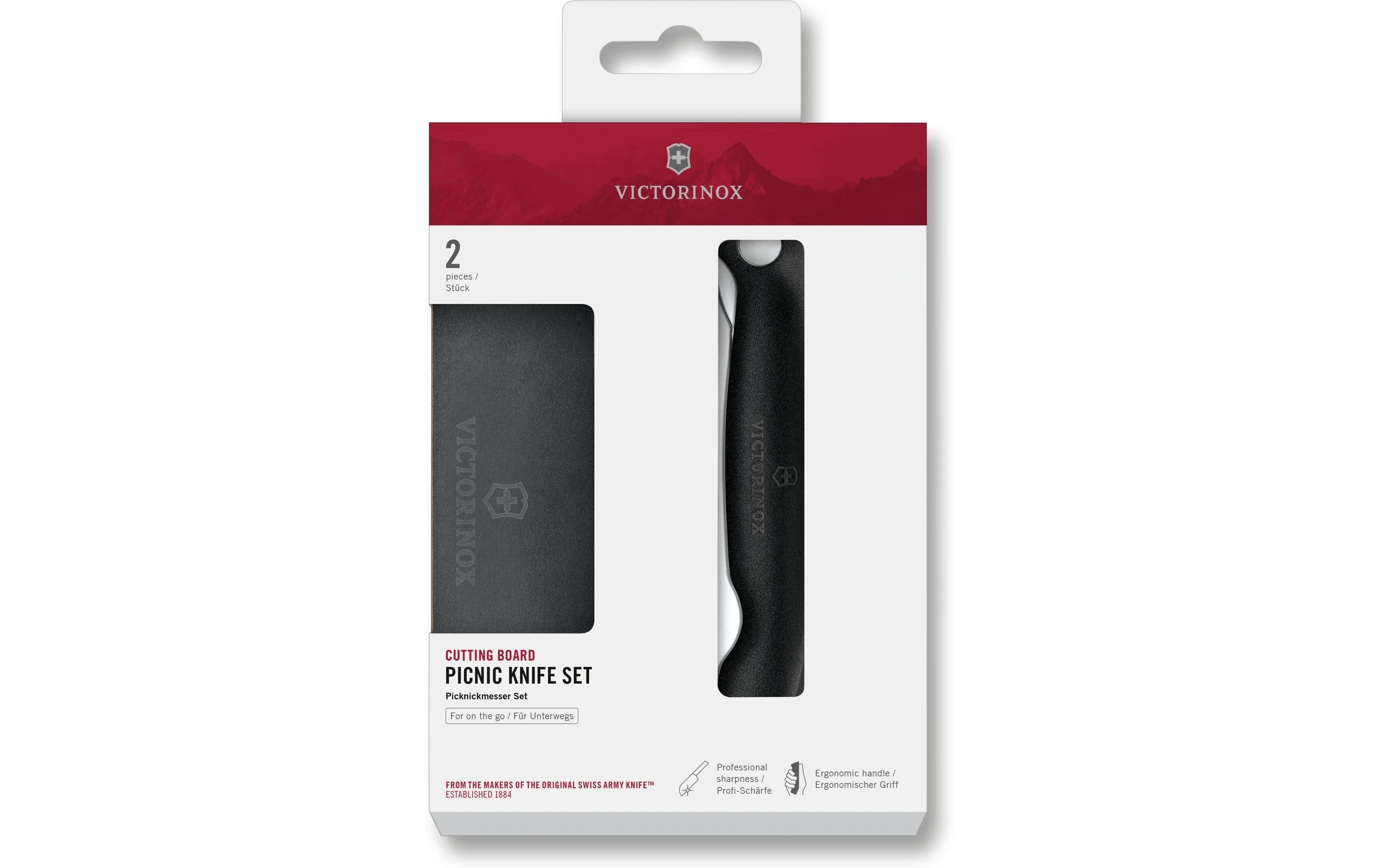 Victorinox Schneidebrett-Set, Schwarz
